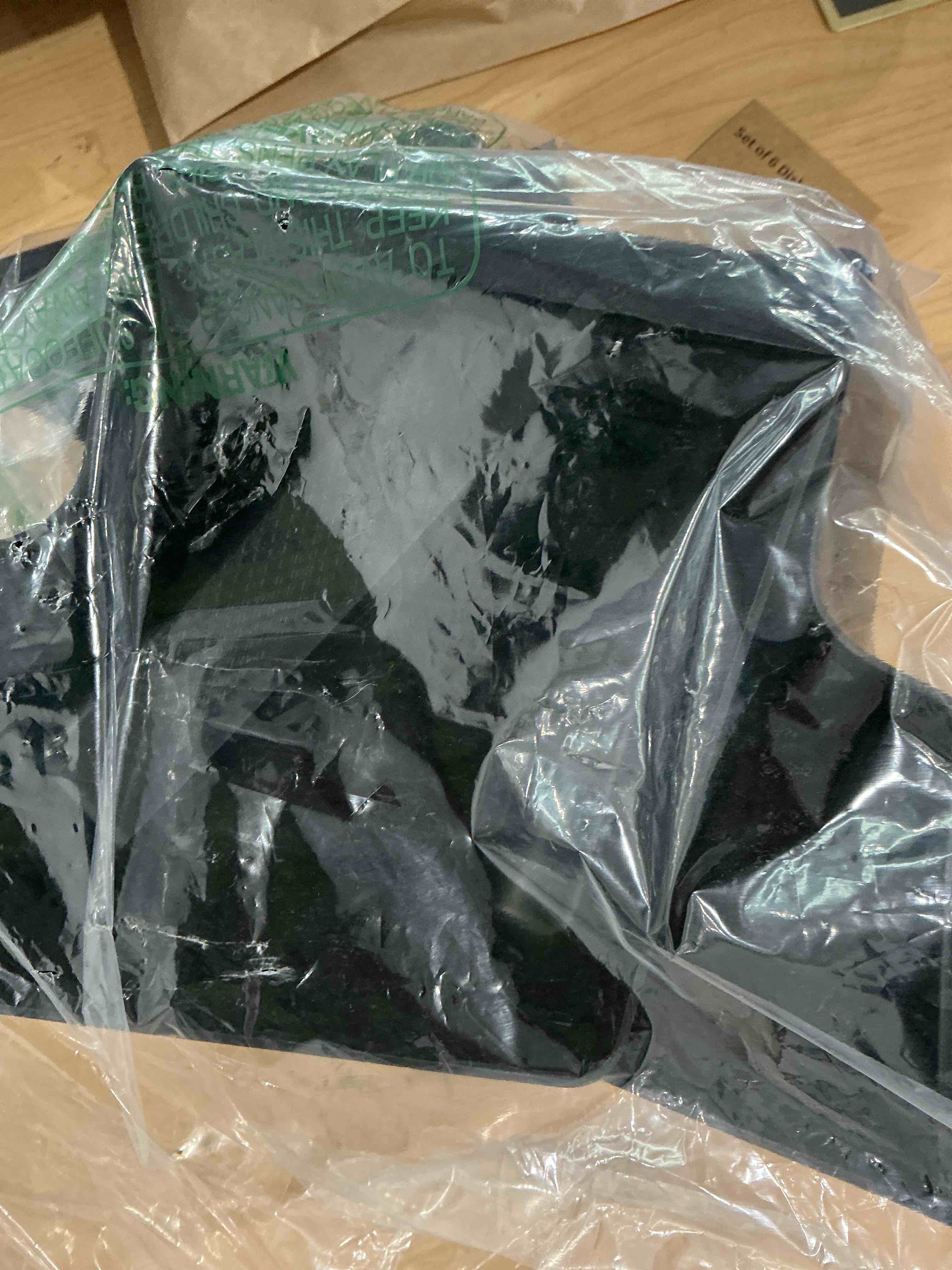 Condition photo showing Good Condition for jecar wheel well storage rear trunk organizer for 2024+ jeep wrangler jl jlu 4-door interior accessories black (trunk storage l&r)