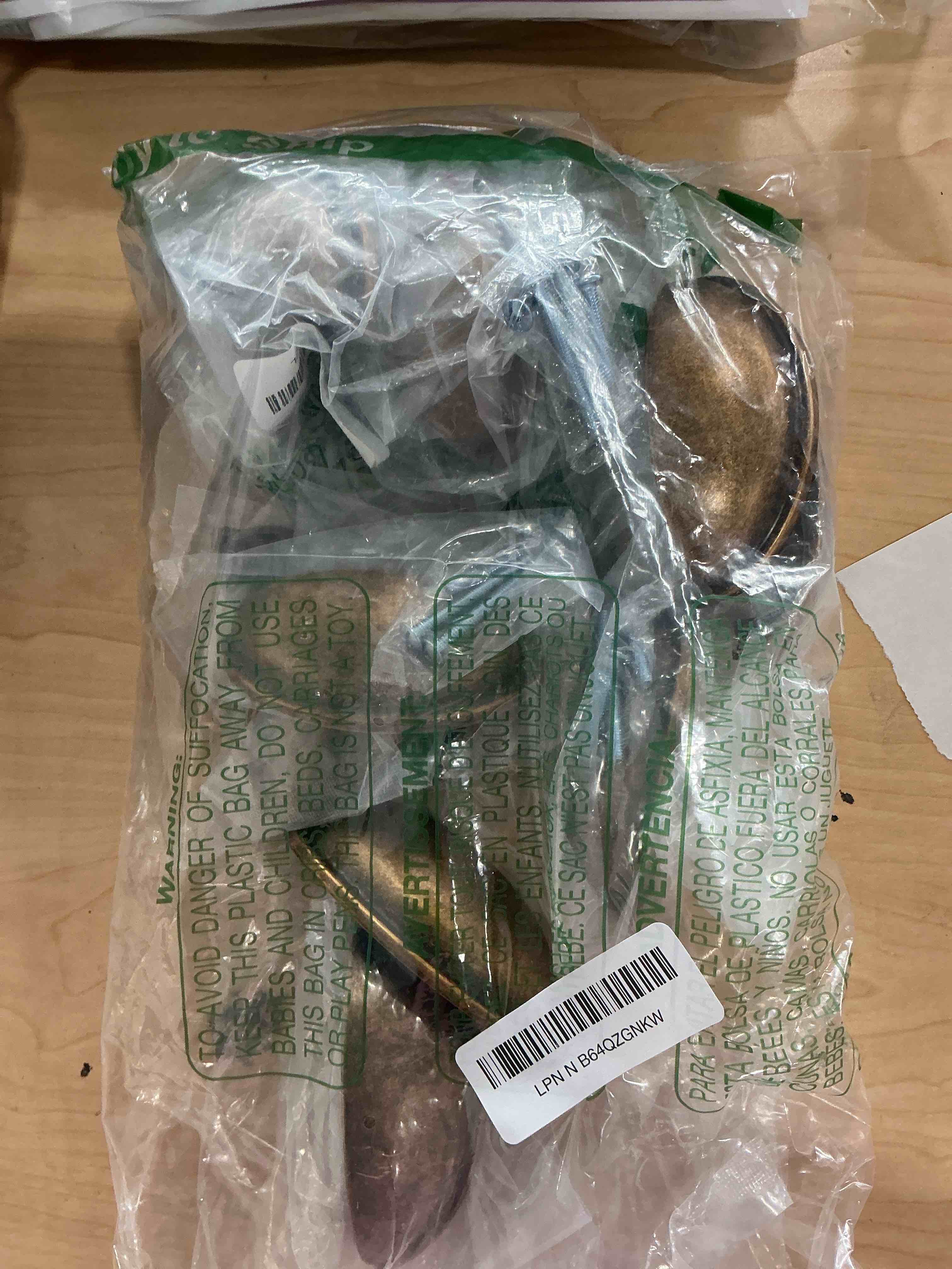 Condition photo showing New/Like New for homotek 15 pack drawer bin cup pulls dresser pulls for cabinets brass bronze - 3 inch hole centers furniture handles,kitchen cabinet hardware 15 pack brass bronze