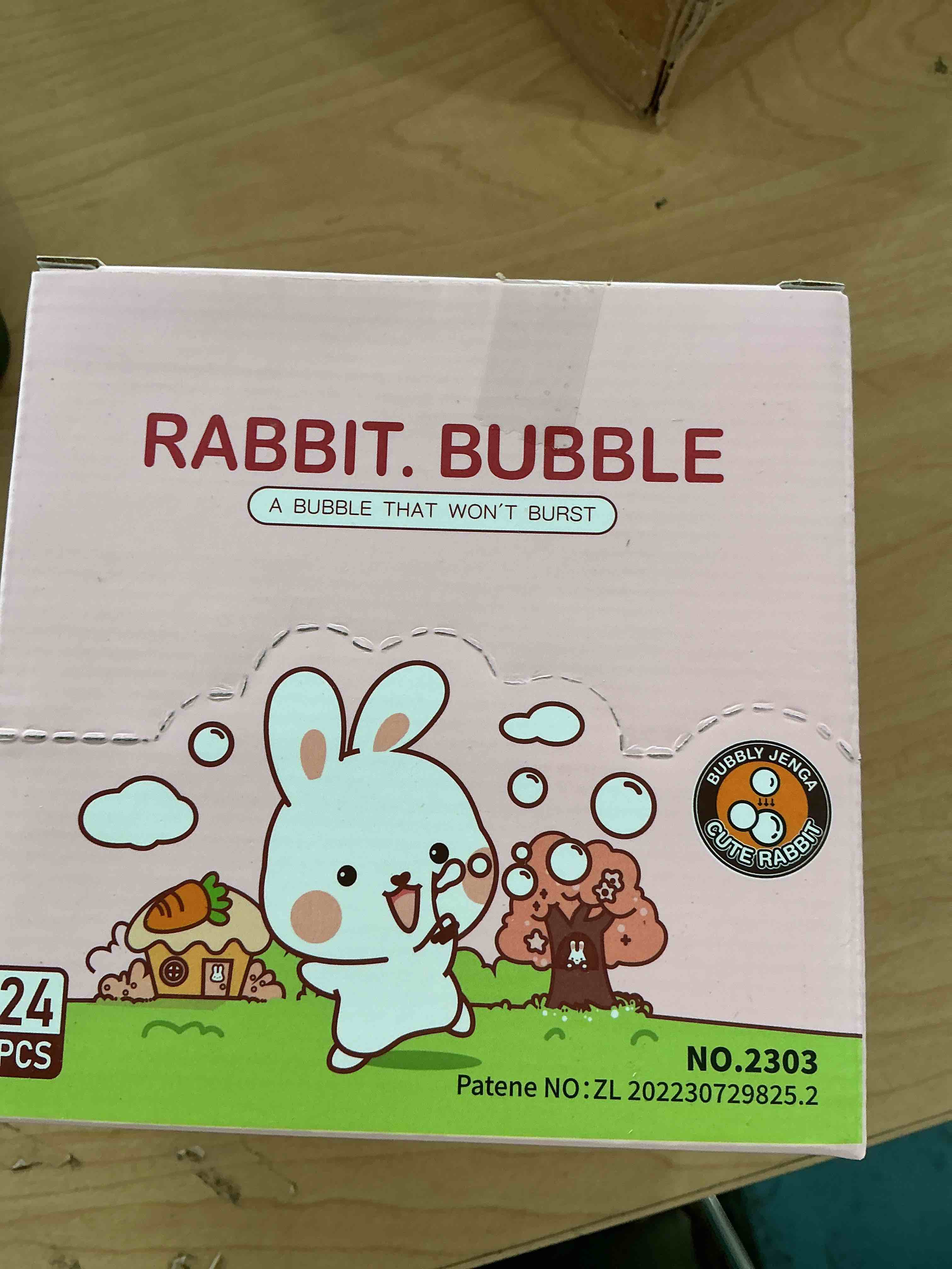 Condition photo showing New/Like New for easter bunny party favors bubble wands for kids bunny toys gifts for kids easter basket stuffers bubble blowing gadget giveaways