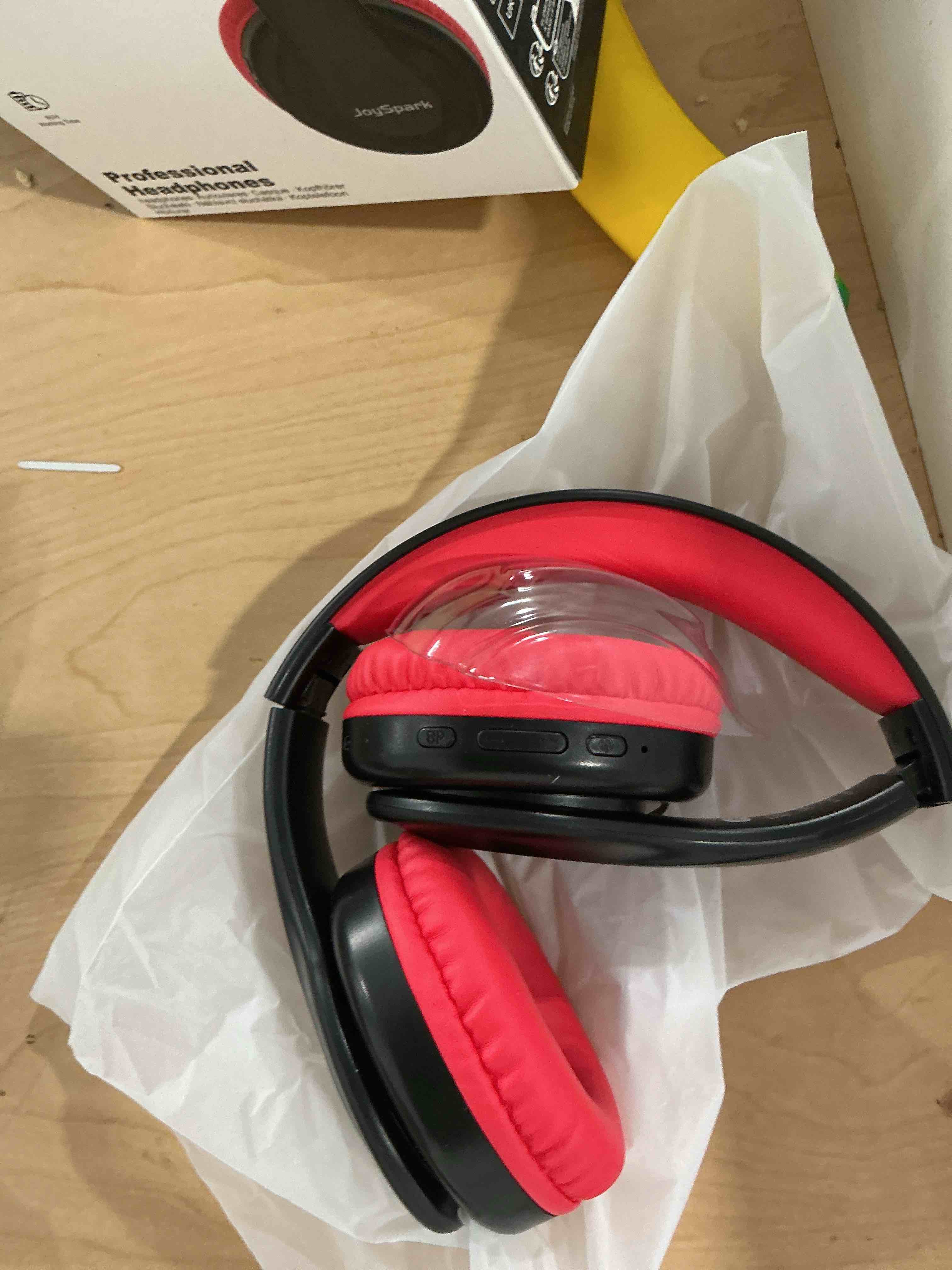 Condition photo showing New/Like New for kids bluetooth headphones, lightweight wireless headphones for kids, 85/94db volume limited, 60 hours playtime, bluetooth 5.3, over-ear toddler headsets with built-in mic-black