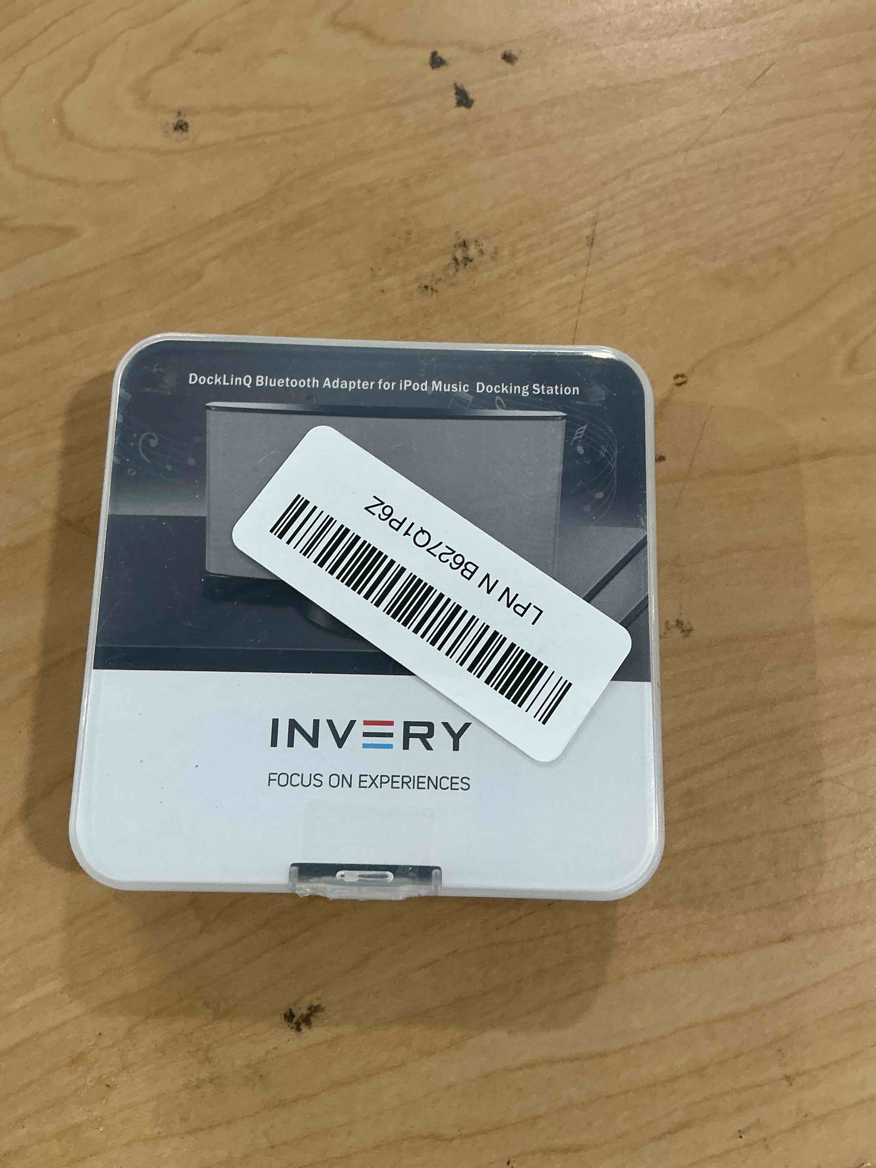 Condition photo showing New/Like New for invery docklinq pro bluetooth 5.0 adapter receiver for bose sounddock and 30 pin ipod iphone music docking station(not for cars)