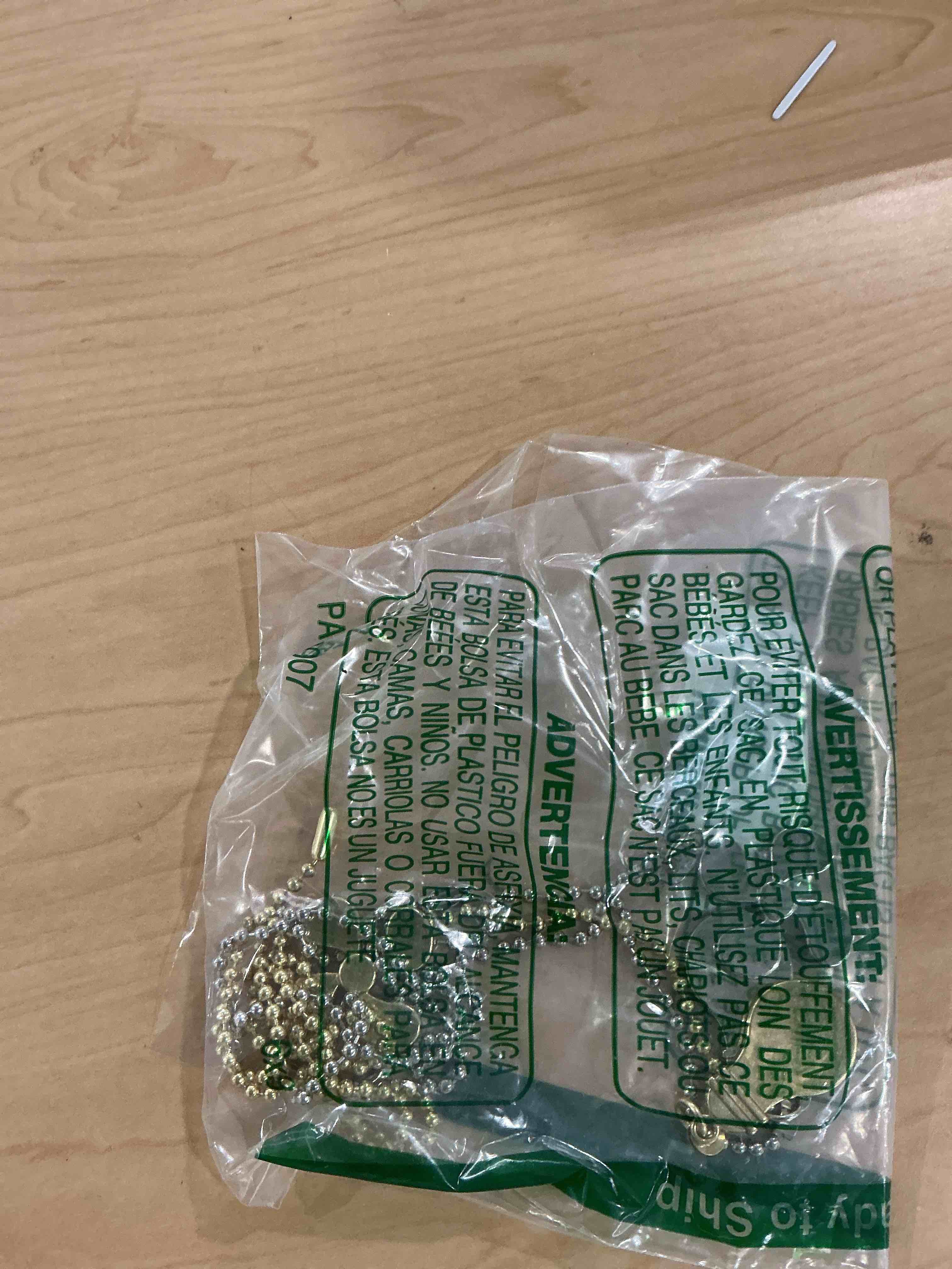 Condition photo showing Good Condition for ceiling fan pull chain set, 12 inch nickel, 4 pieces fan and light design extension, for ceiling fan and lighting