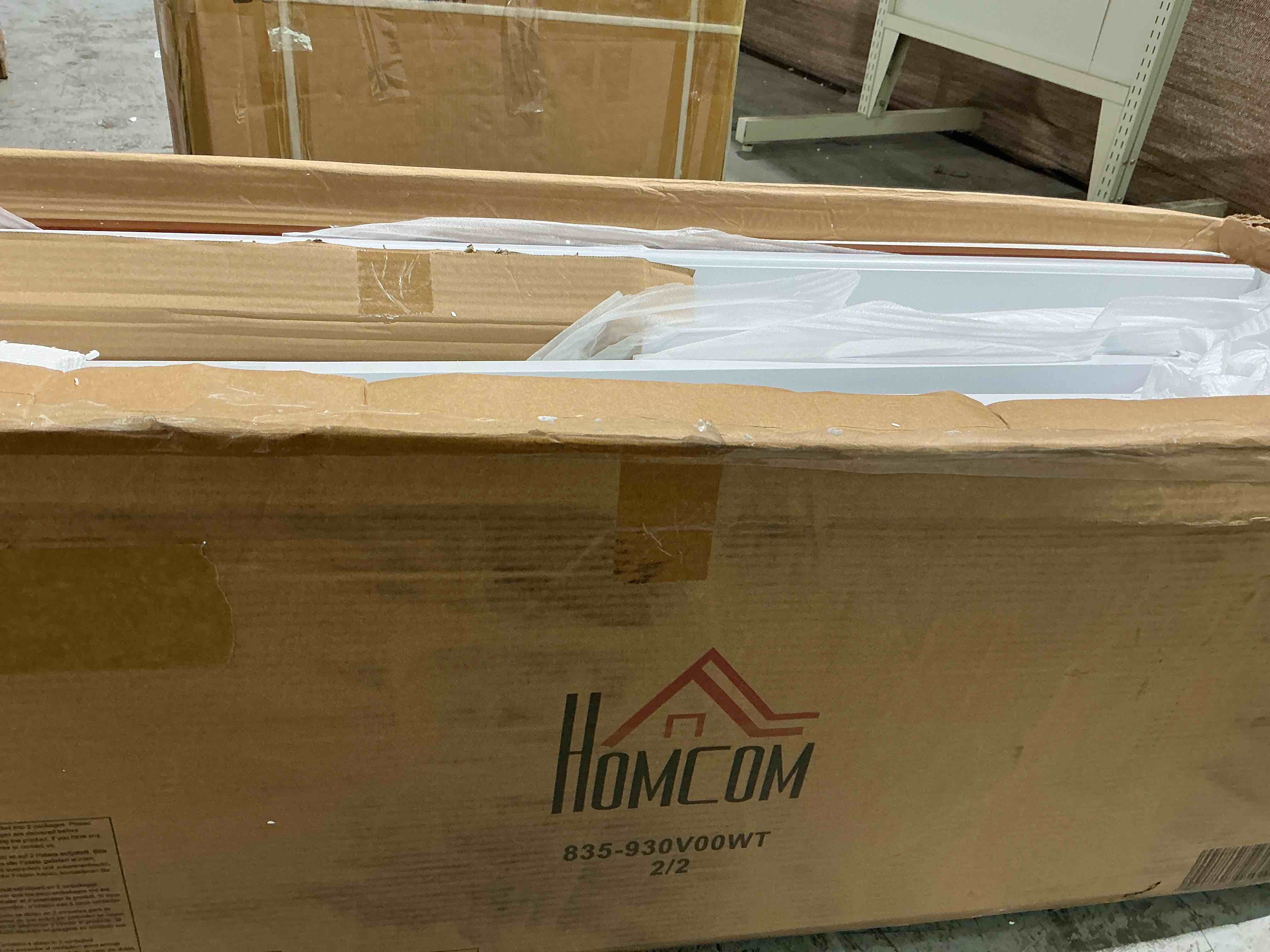 Condition photo showing New/Like New for idealhouse 70" kitchen pantry storage cabinet, farmhouse kitchen cabinet with 4 doors & 3 adjustable shelves, freestanding cupboard for dining room,living room,white box2/2