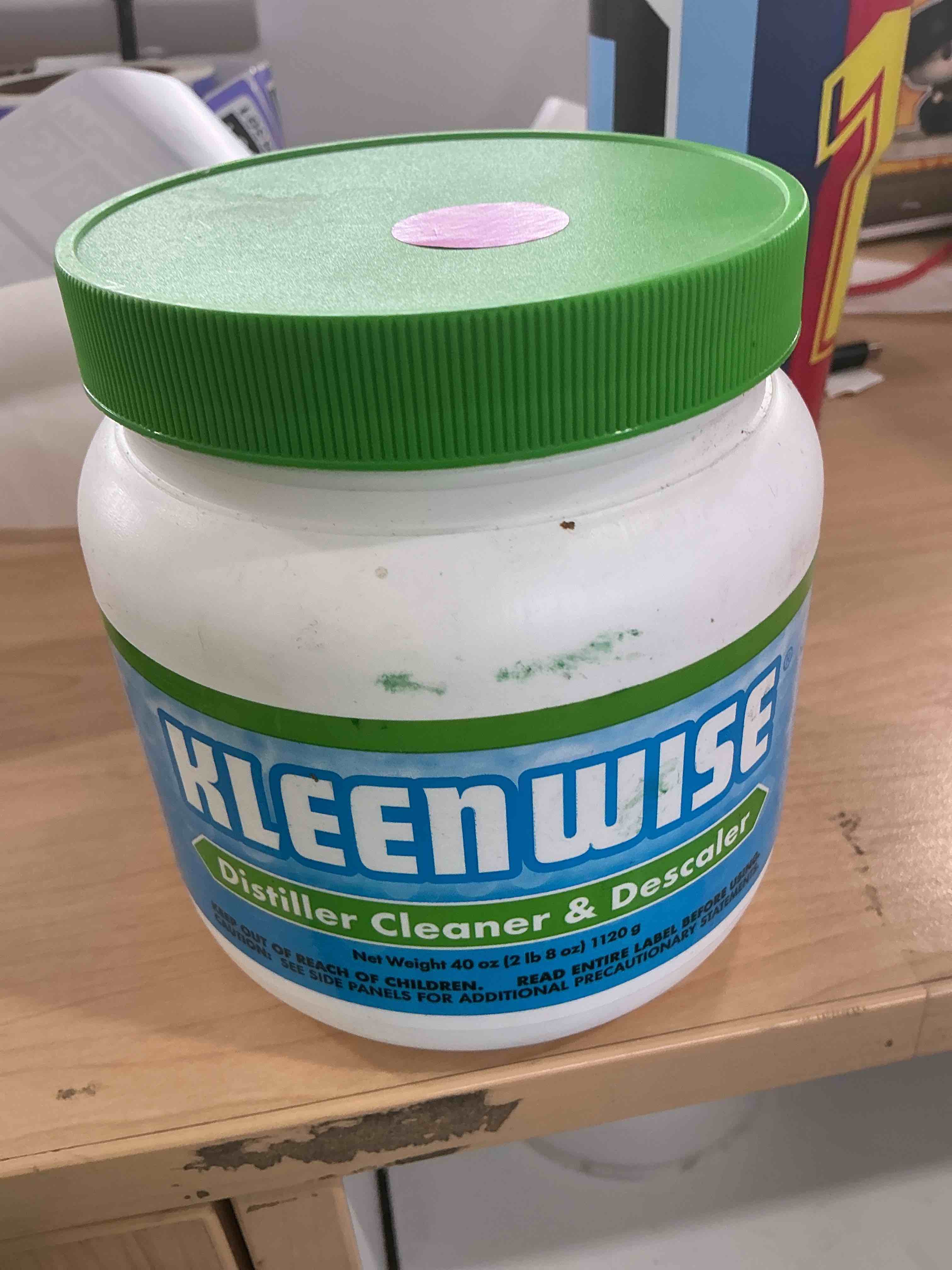 Condition photo showing Good Condition for kleenwise cleaner and descaler