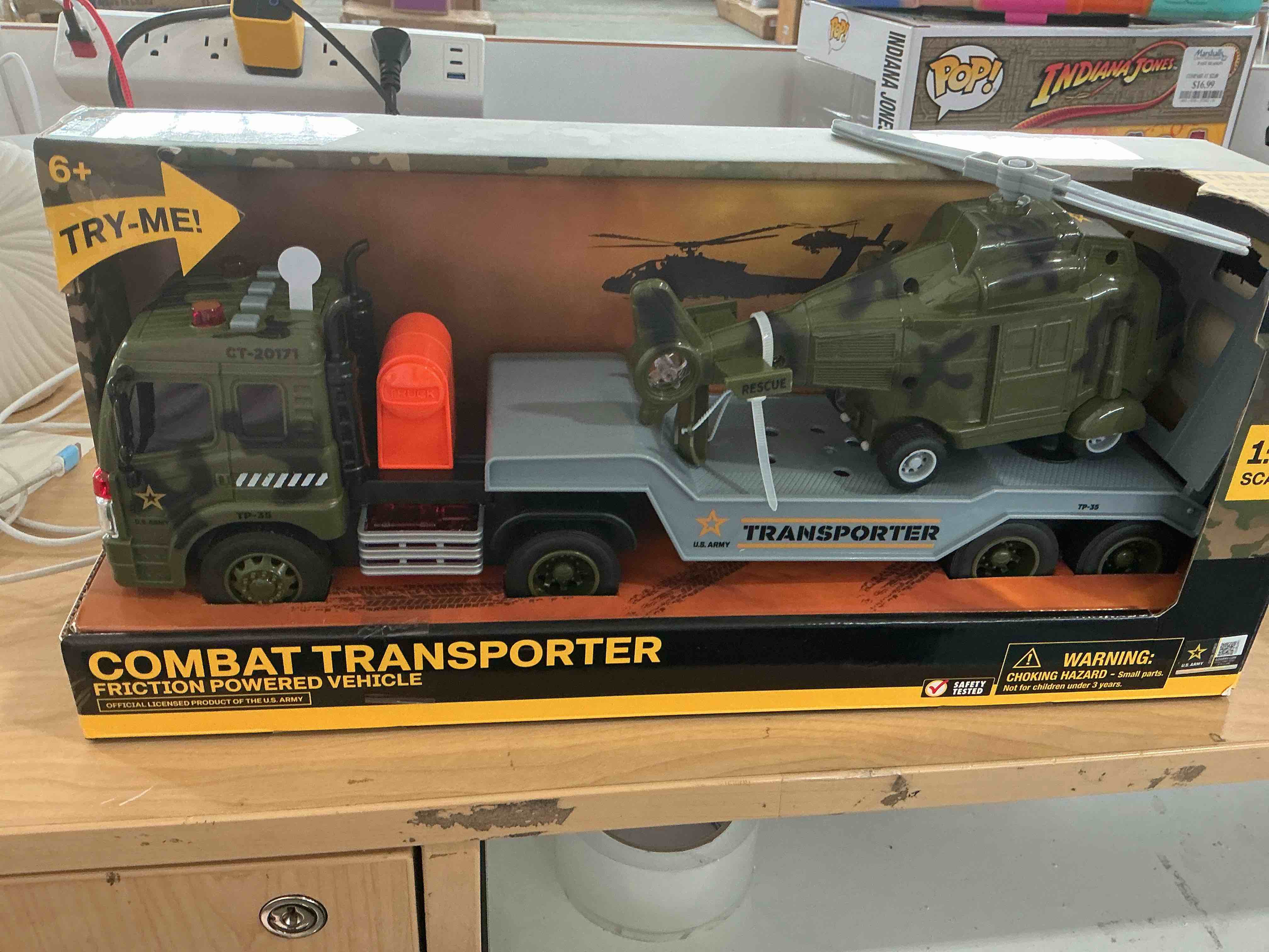 combat transporter friction powered vehicle for kids toys