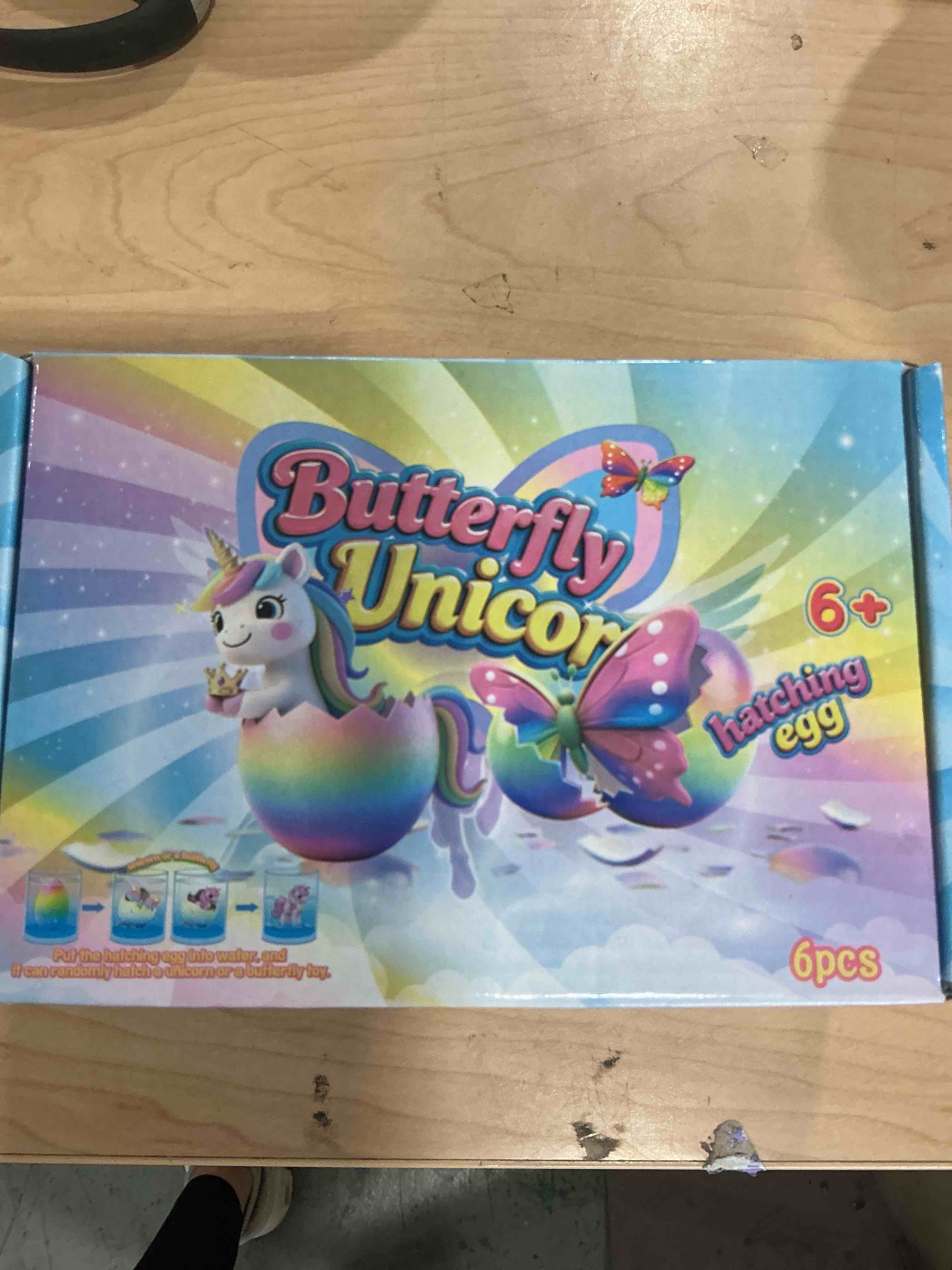 Condition photo showing New/Like New for animals little horse hatching surprise eggs–6 pack multicolor unicorn&butterfly growth eggs for kids 3-8,grow 600%, basket stuffers birthday craft gifts party favors for boys girls colorful