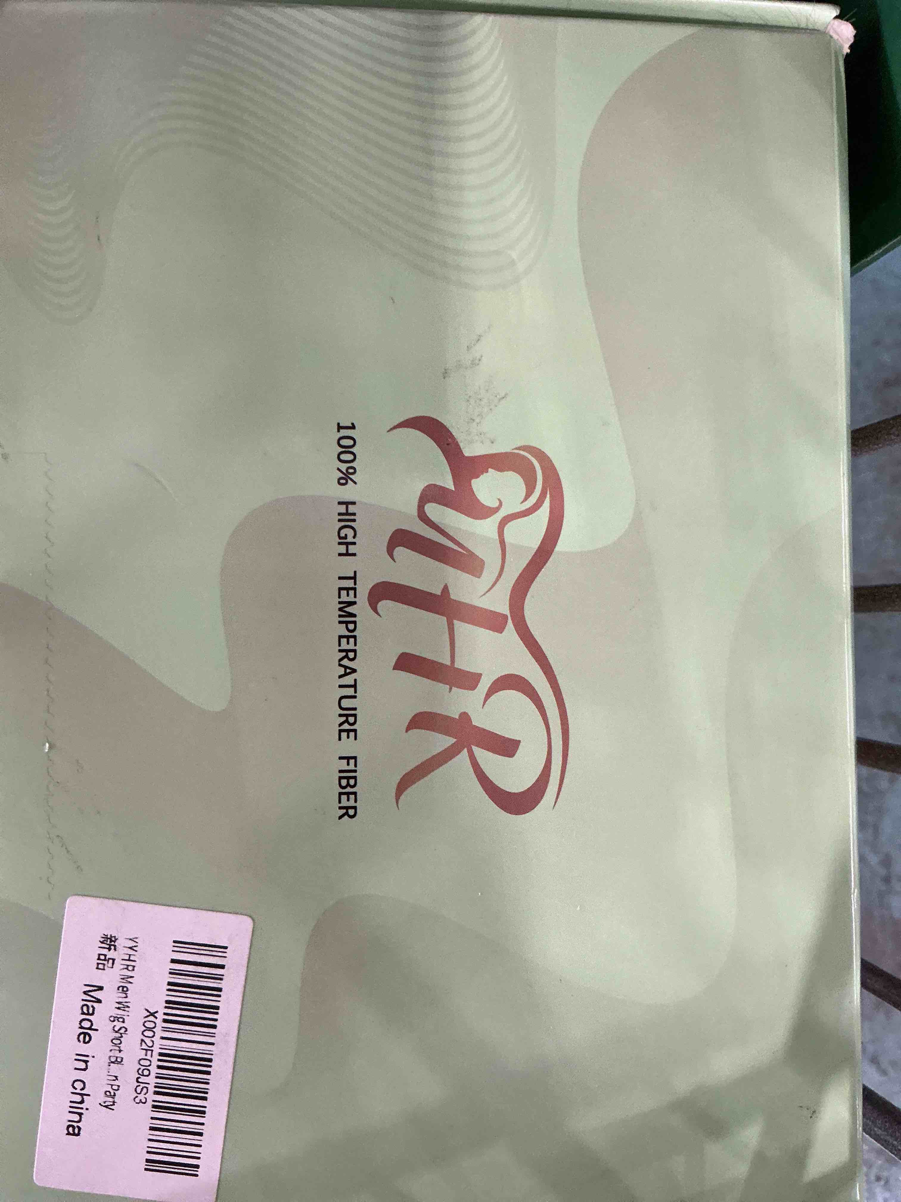 Condition photo showing New/Like New for blonde wig short straight natural fluffy layered synthetic hair wigs for daily wear, blonde golden