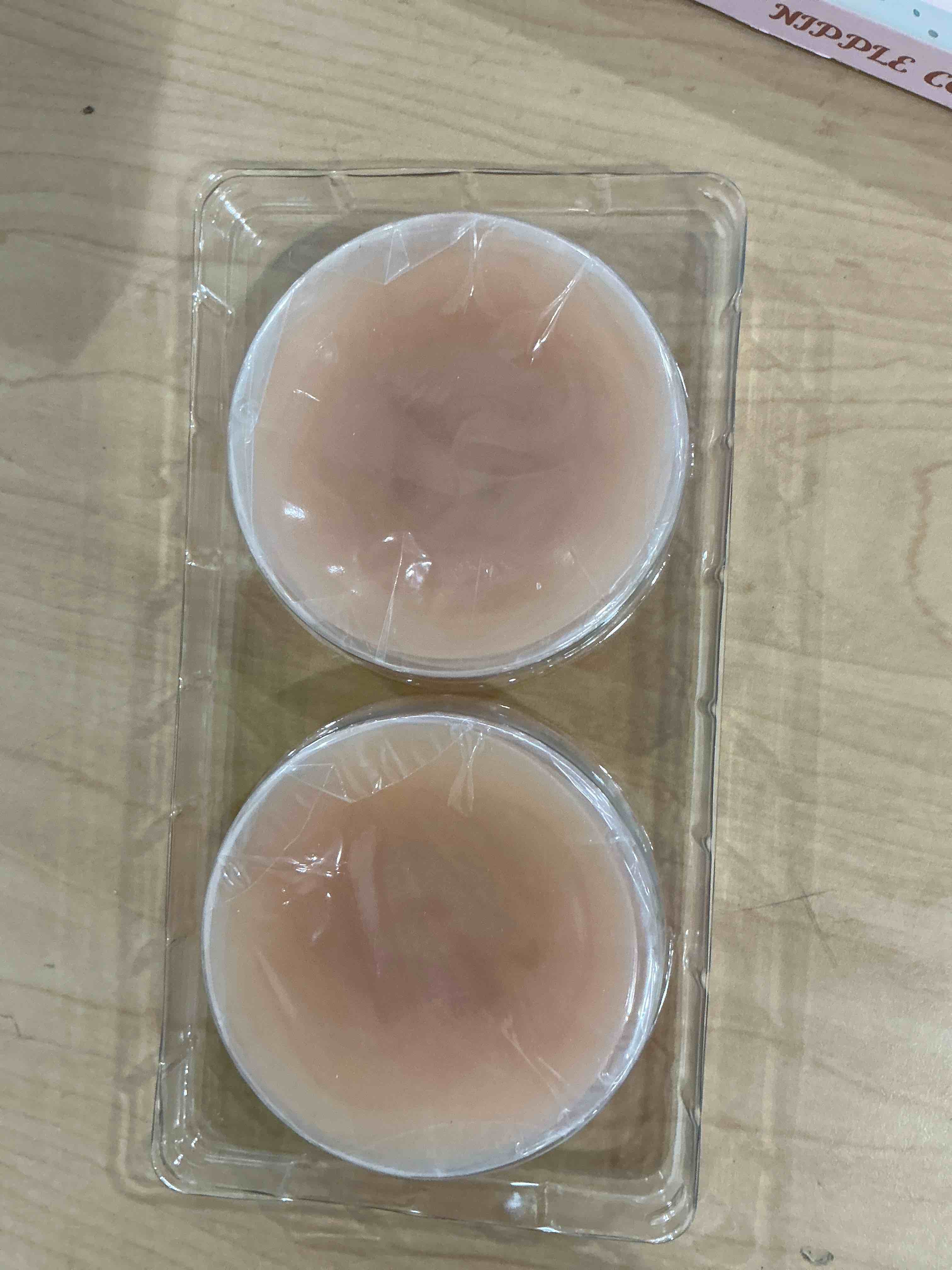 Condition photo showing New/Like New for silicone nipple covers - reusable adhesive pasties for women one size 4 pairs nippiesskin1