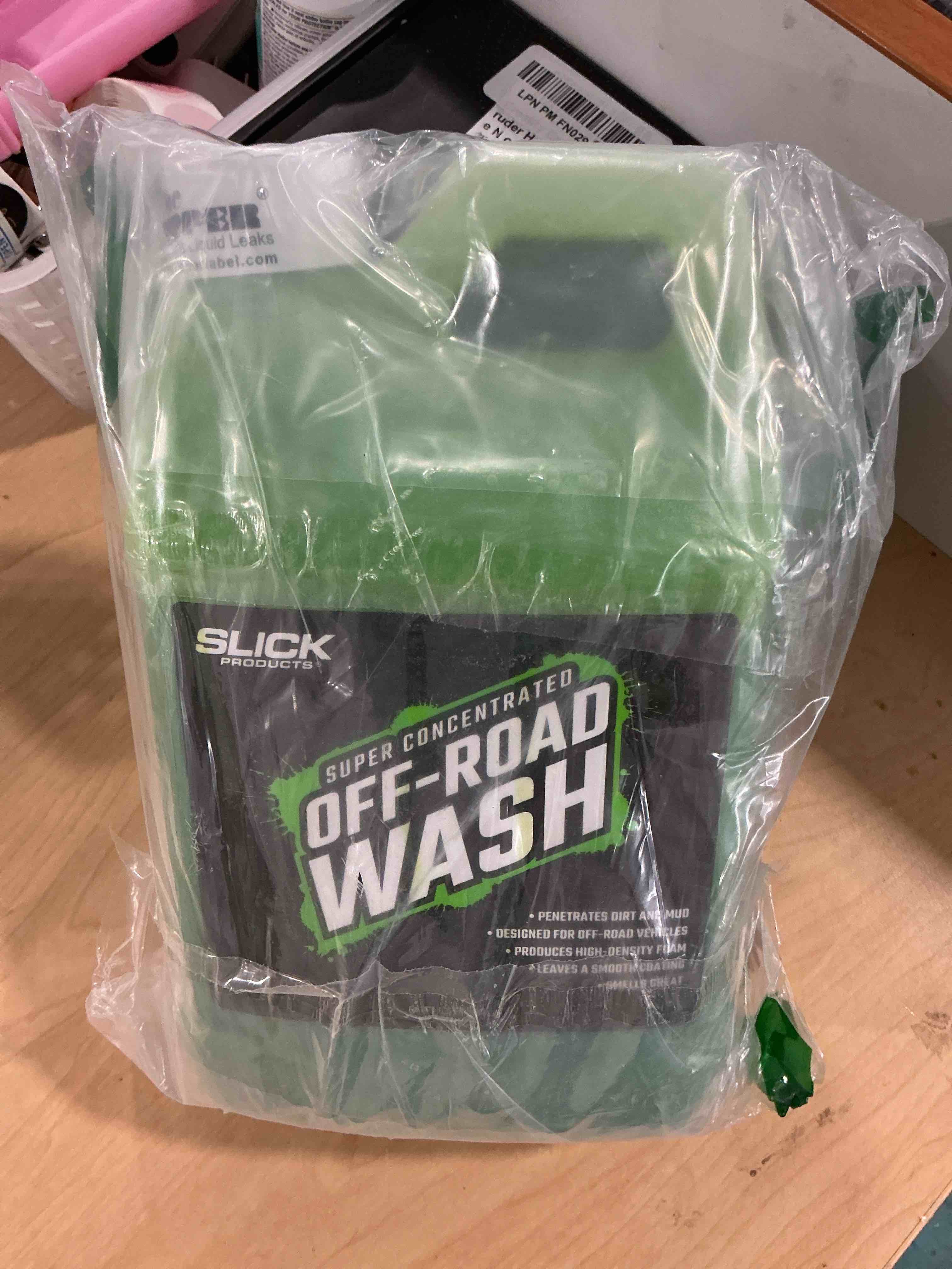 Condition photo showing New/Like New for slick products total off-road wash super concentrate – thick foaming car wash soap with hybrid-ceramic formula for dirt bikes atv utv trucks jeeps and more – foam cannon ready – 64 oz