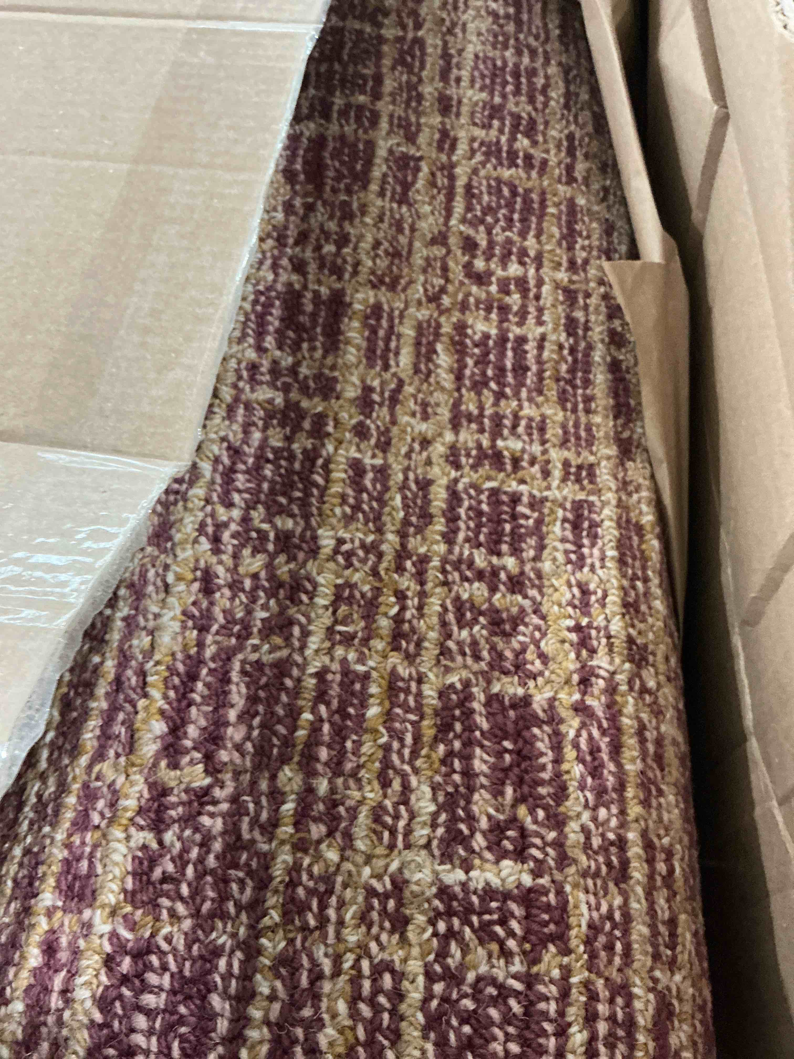 Condition photo showing Good Condition for chris loves julia x loloi polly collection pol-03 berry / natural 2'-3" x 3'-9" accent rug