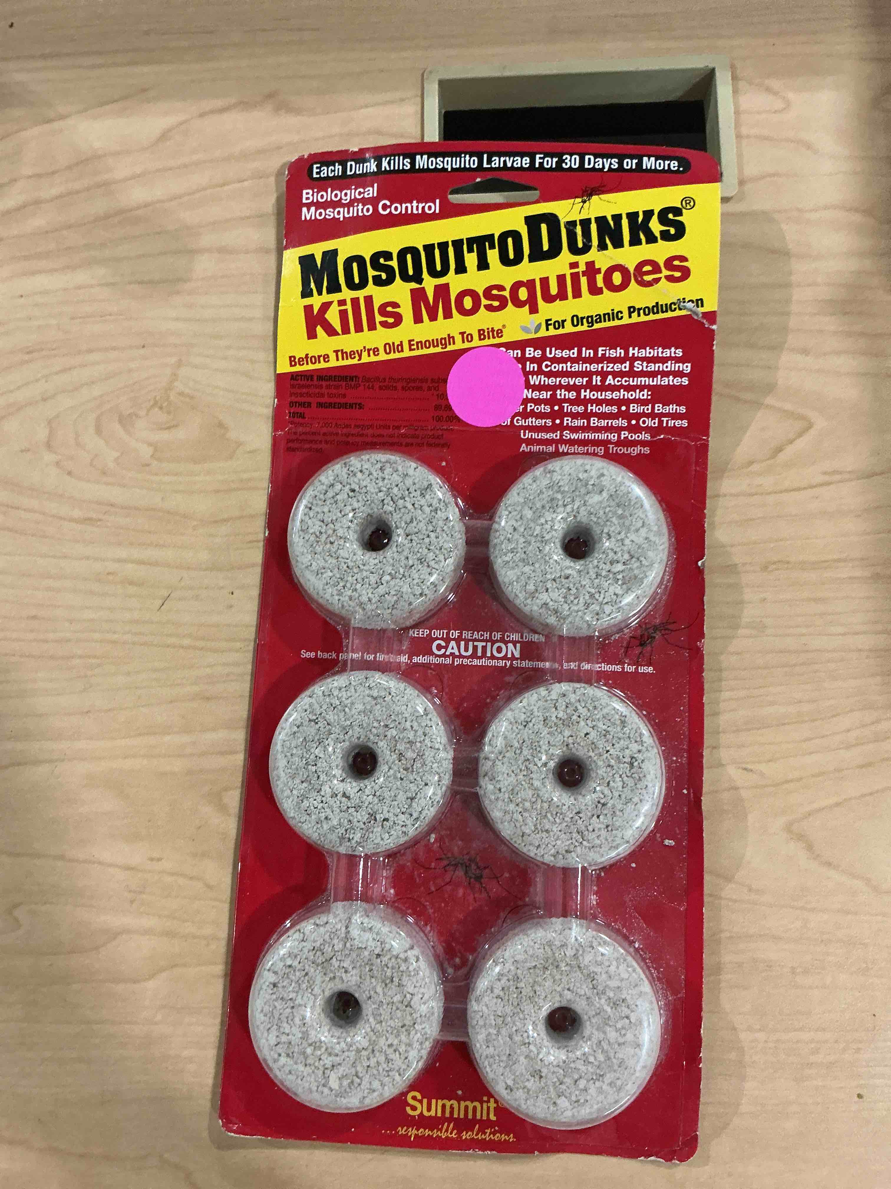 Condition photo showing Good Condition for summit...responsible solutions 110-12 mosquito dunks, 6-pack