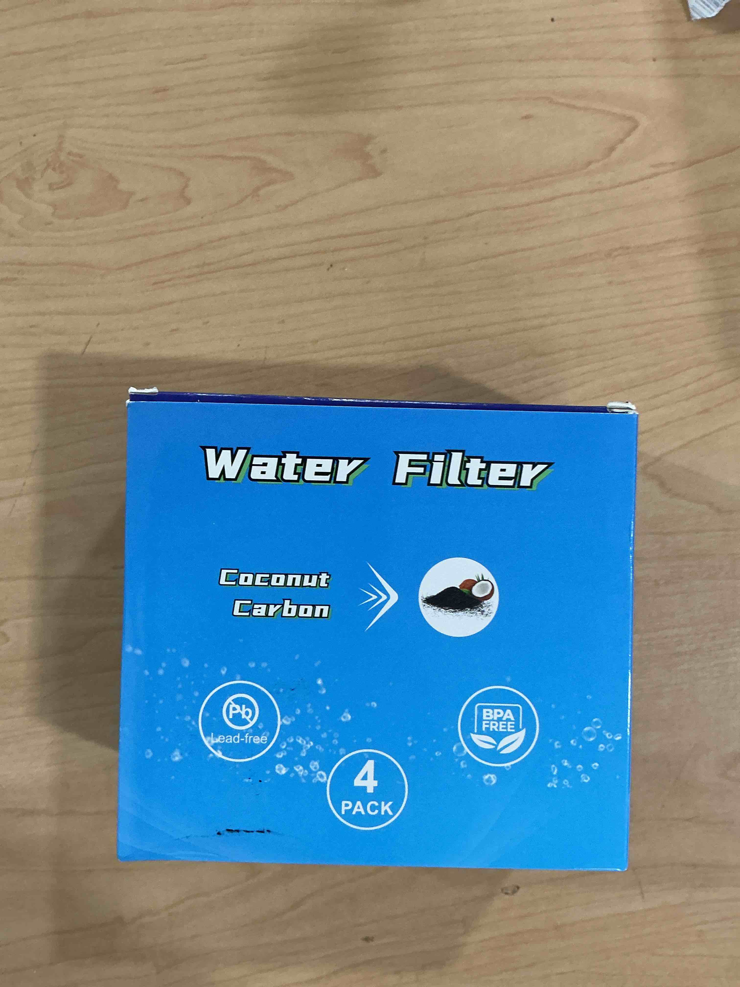 Condition photo showing New/Like New for shower filter compatible with cobbe fixed filtered shower heads- filter chlorine and heavy metals-4 pack