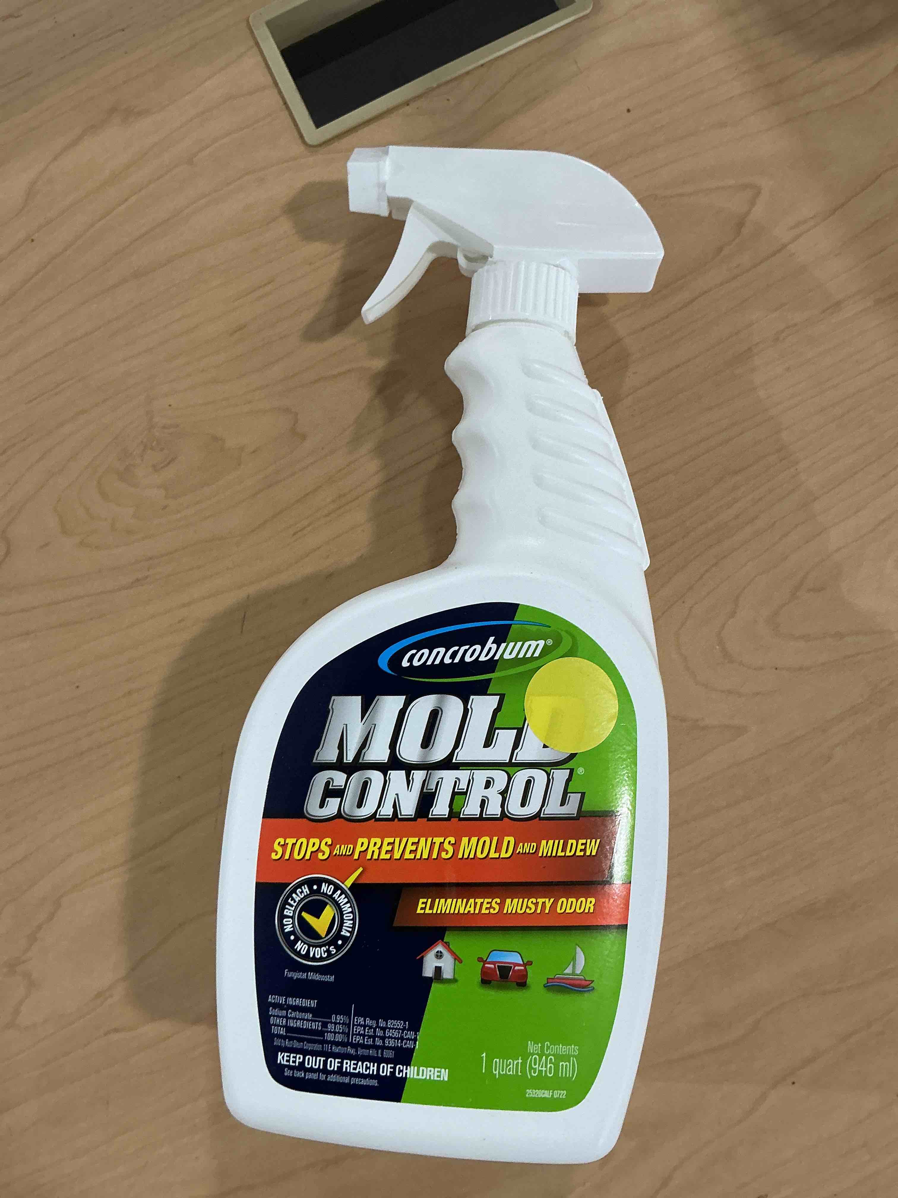 Condition photo showing New/Like New for concrobium mold control, 32 oz spray – eliminates & prevents mold – epa-registered, bleach-free, odorless, voc-free