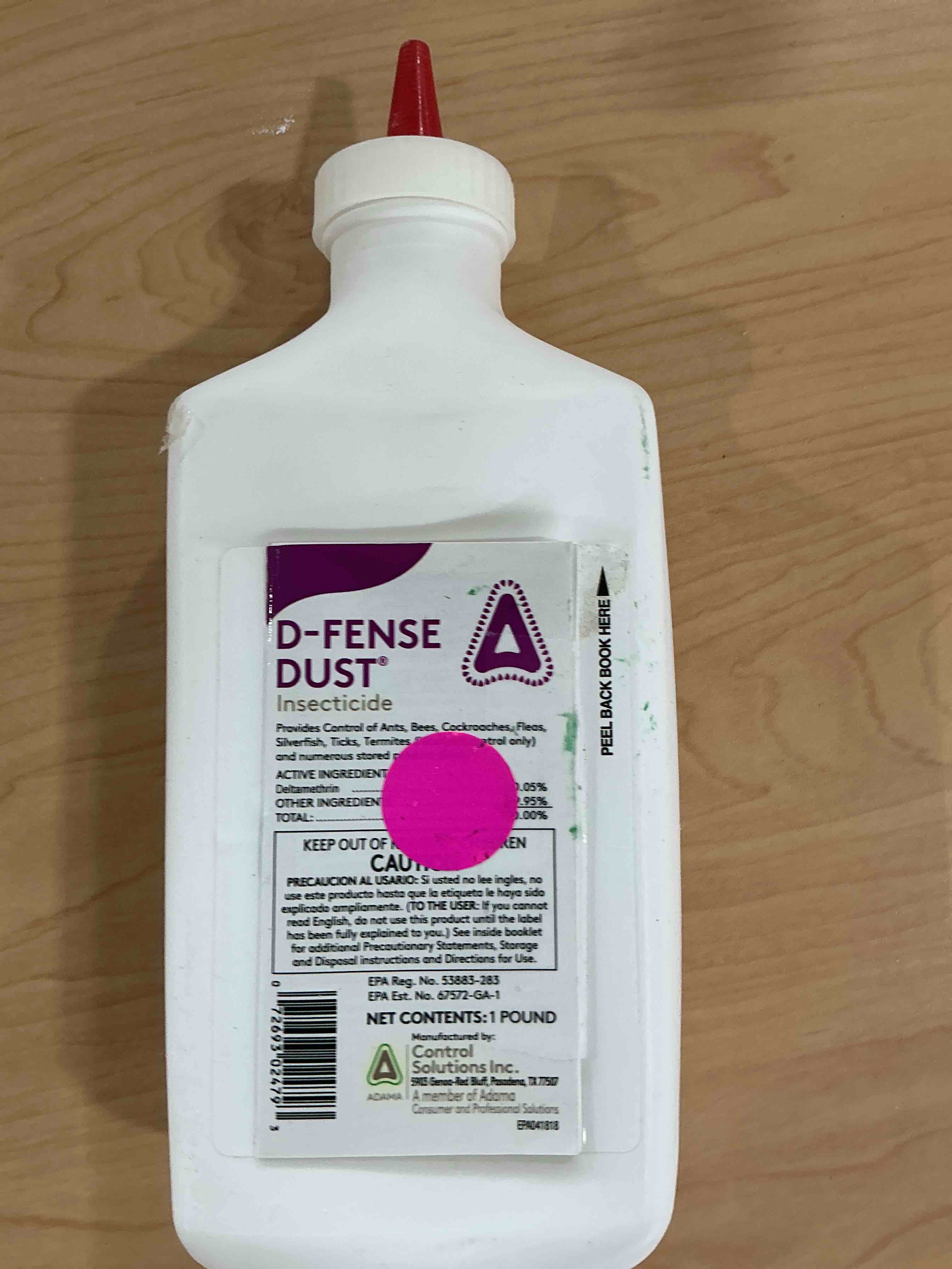 Condition photo showing Good Condition for control solutions - 82002479 - d-fense dust - insecticide - 1lb, white