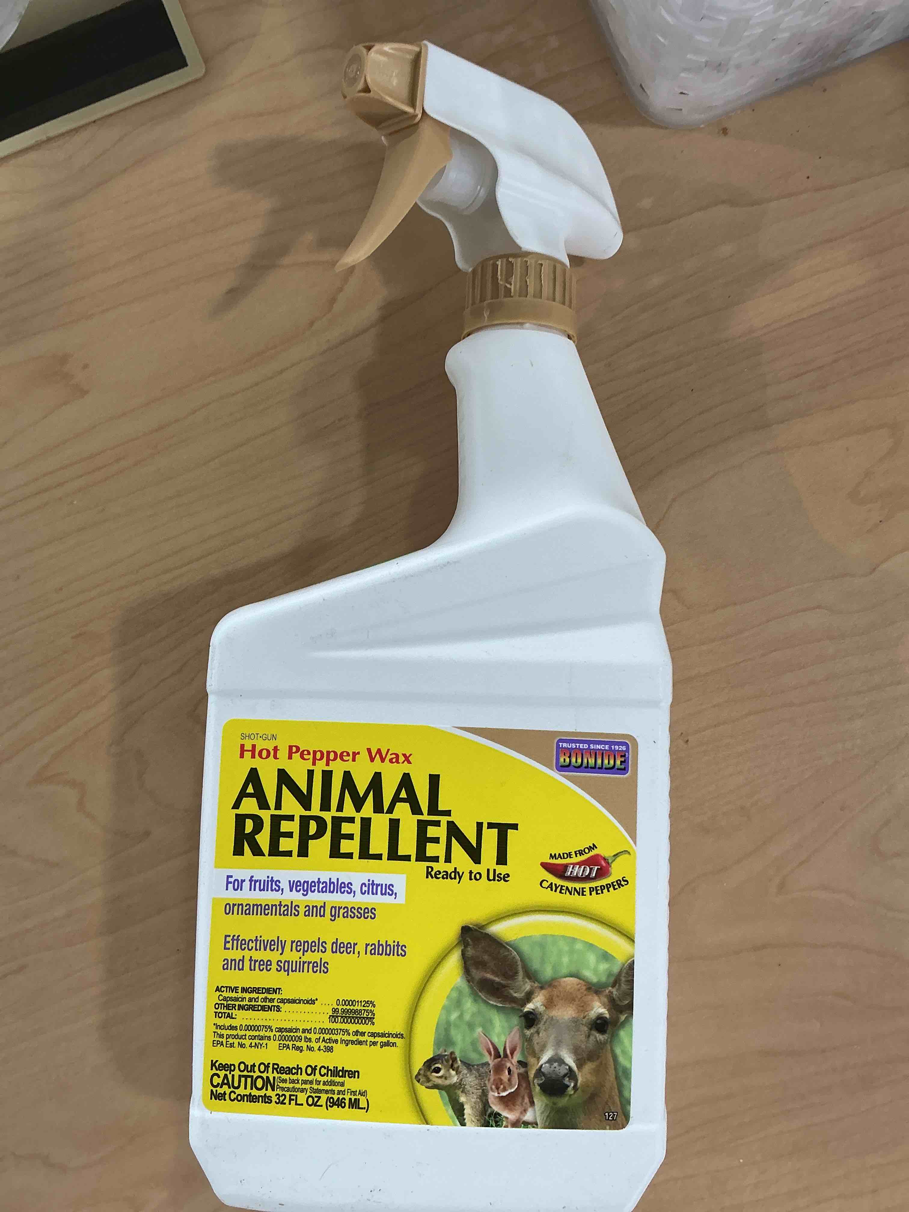 Condition photo showing New/Like New for bonide (bnd127) - ready to use hot pepper wax animal repellent (32 oz.)