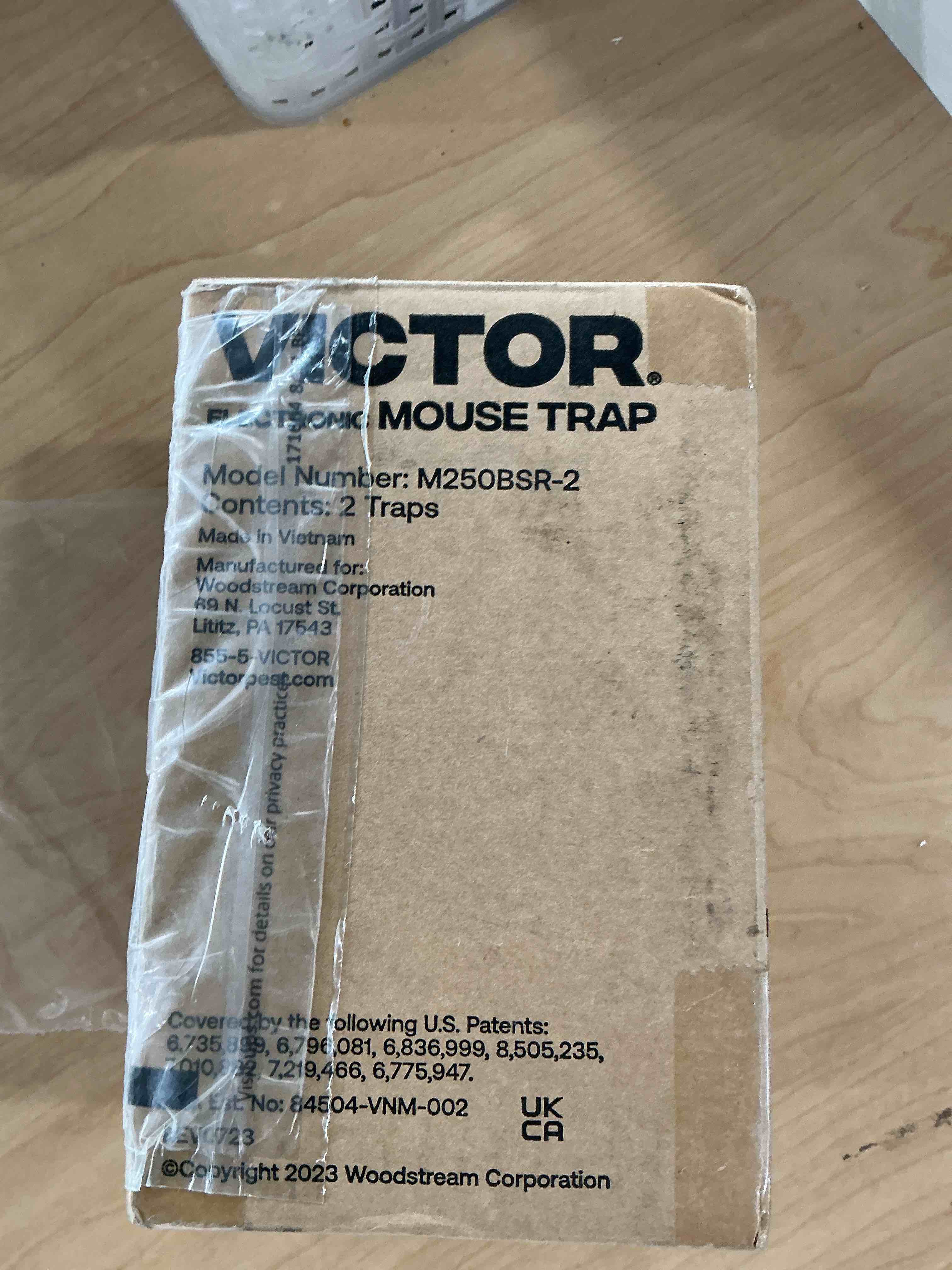 Condition photo showing New/Like New for victor humane mouse traps indoor for home - m250bsr-2 - no touch electric mouse traps for home, pack of 2 2 traps