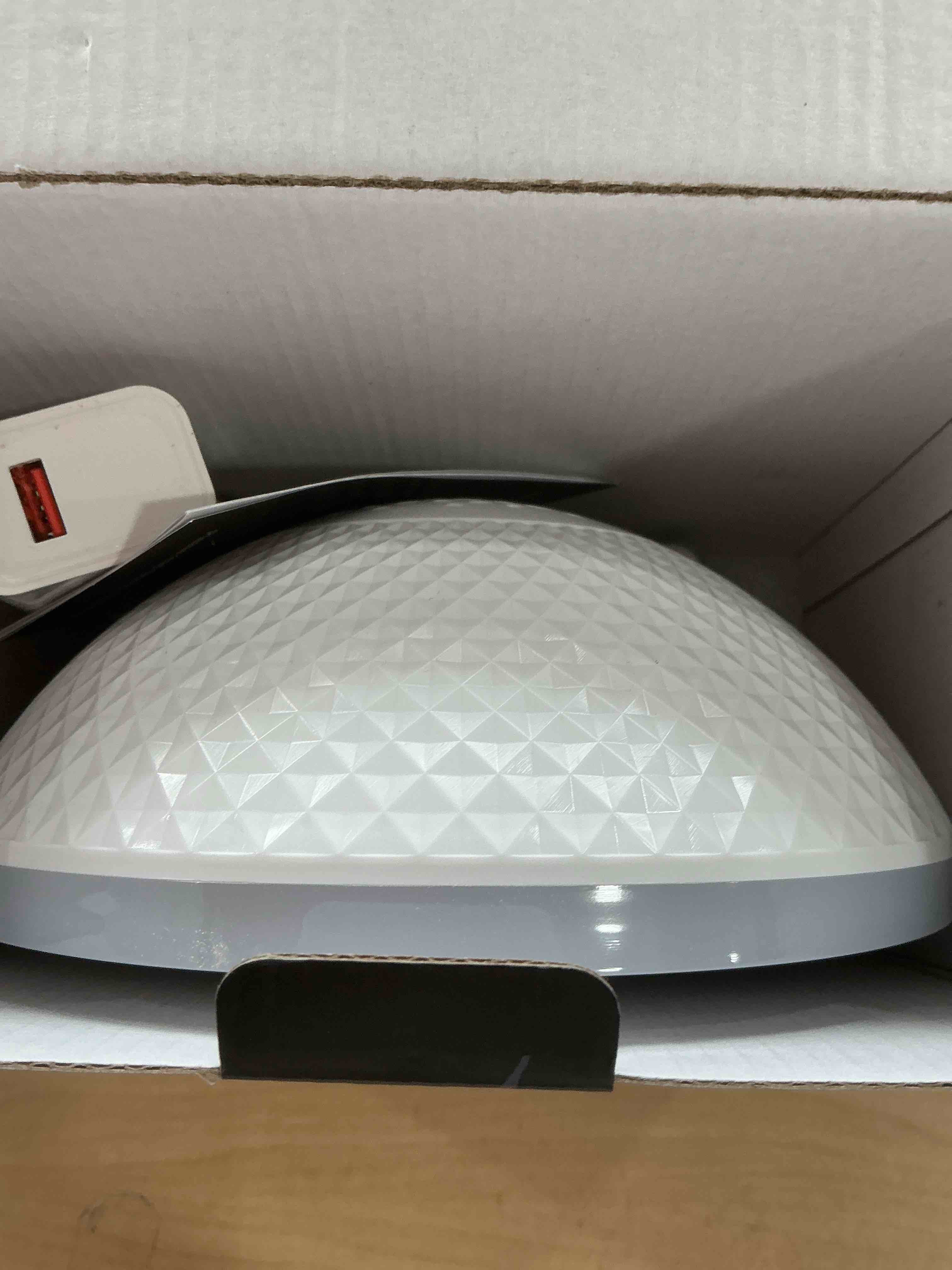 Condition photo showing New/Like New for Swarmir Bluetooth Speaker Night Lights, Wireless Charging Kids Speaker, Color Changing Modern Bluetooth Lamp,Teenage Boys Girls Gifts Ideas/Please use The Original Adapter(10W Wireless Charging)