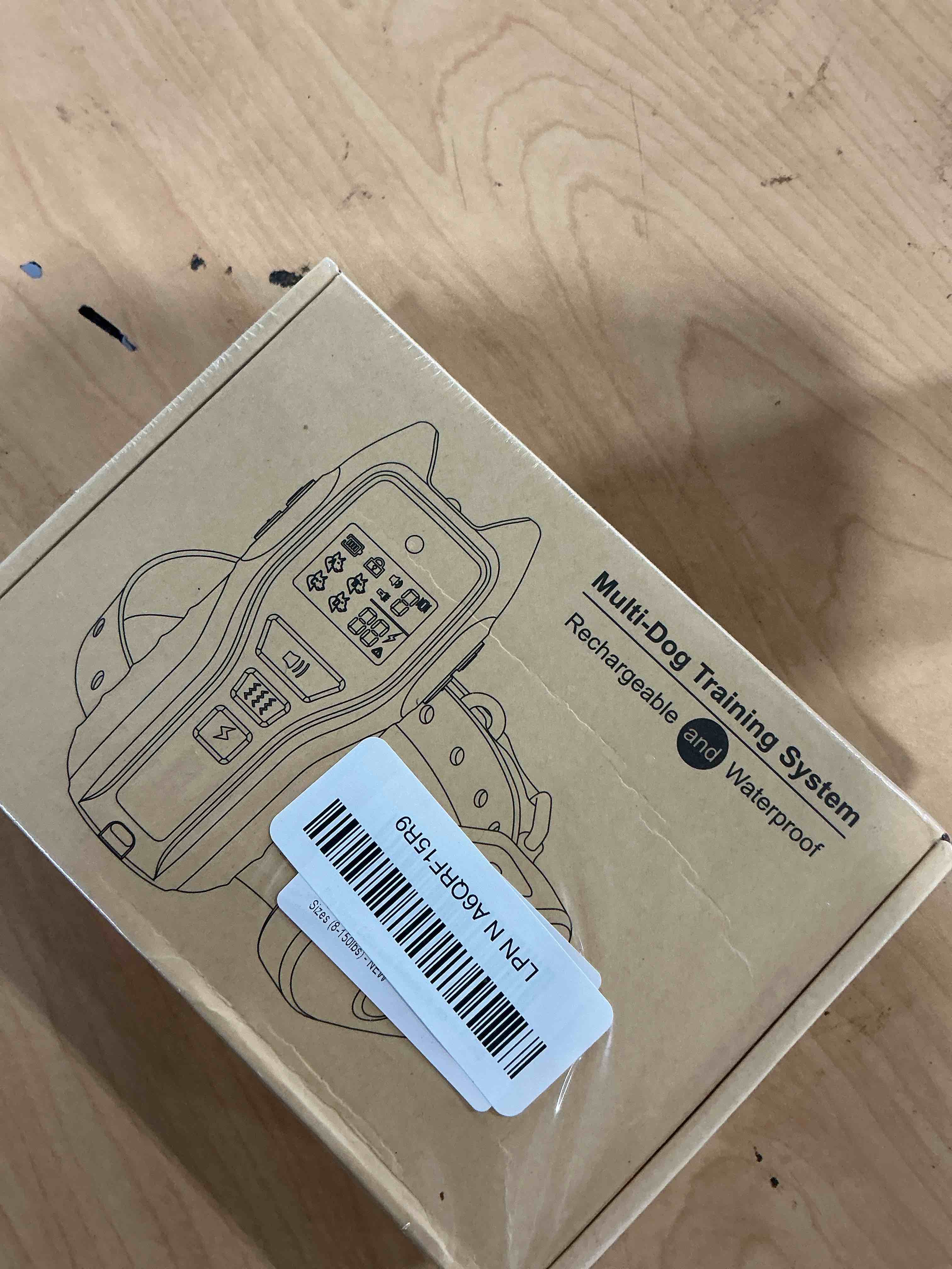 Condition photo showing Good Condition for Dog Shock Collar with Remote Control - Rechargeable Dog Training Collar, IPX7 Waterproof E Collar for Dogs with 4 Safe Modes Flashlight Beep Vibration Shock Ideal for All Dog Sizes (8-150lbs) Black