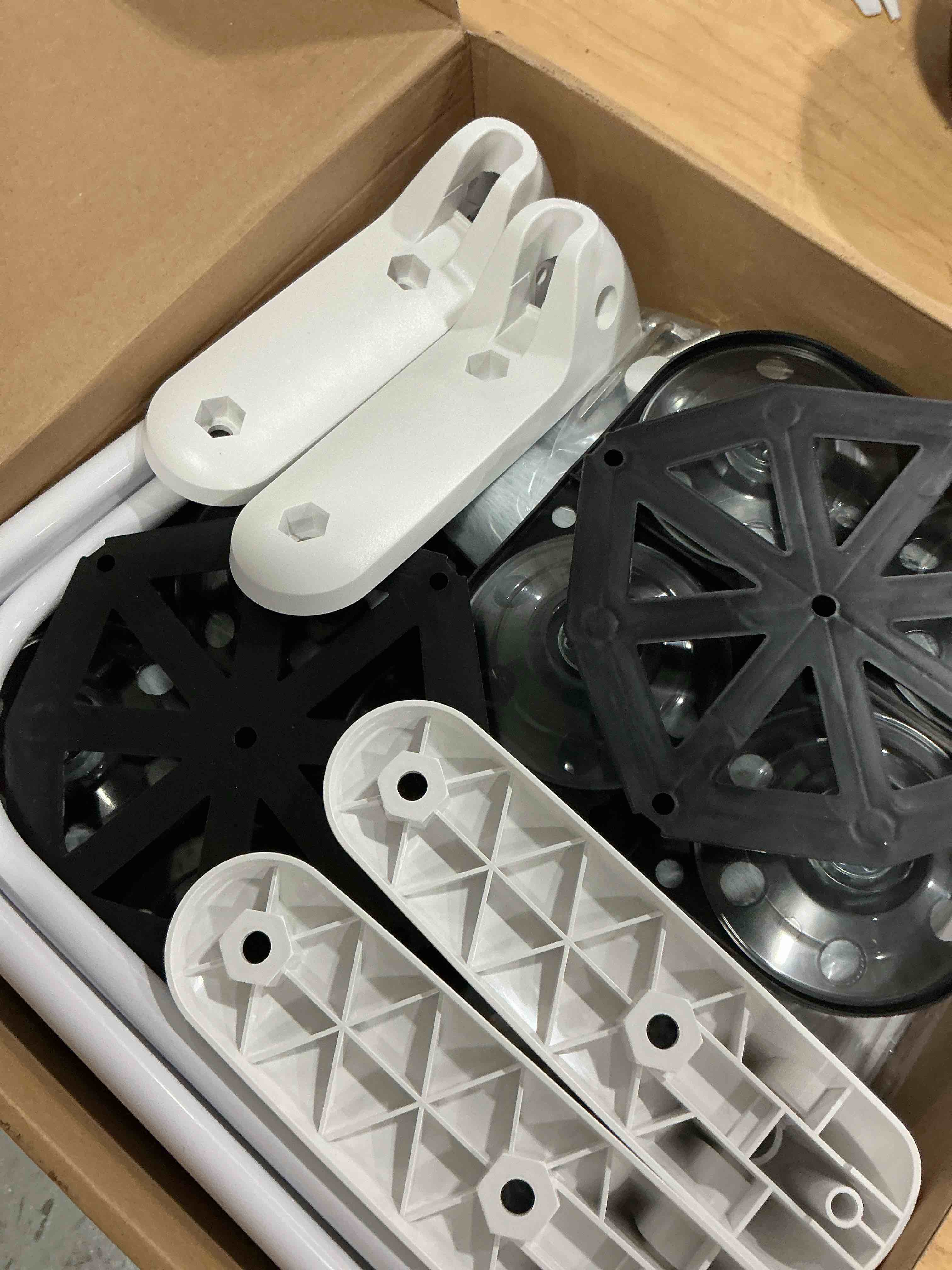 Condition photo showing Good Condition for 2PC Cat Window Perch Cordless Foldable Cat Hammock Bed for Window with Metal Frame and Reversible Cover, Large Suction Cups Window Resting Seat for Indoor Cats (Cat Bed, L-2PC) Cat Bed - L