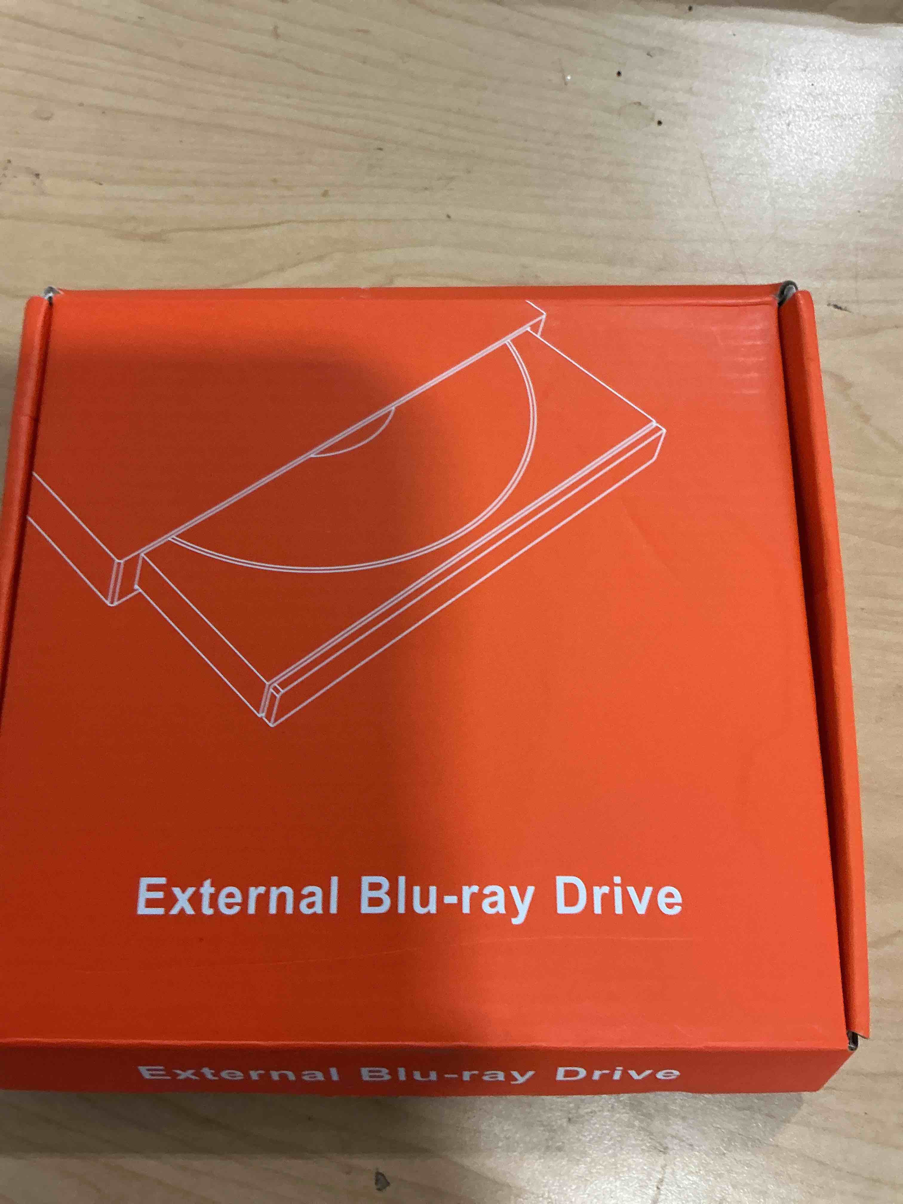 Condition photo showing New/Like New for 7 in 1 External Blu Ray Drive, External Blueray/DVD Drive for PC with SD/TF Port Blu Ray Burner, Support 100G Disc R/W for PC External Blu Ray Drive for Windows Linux MacOS Laptop Desktop External Bluray Drive