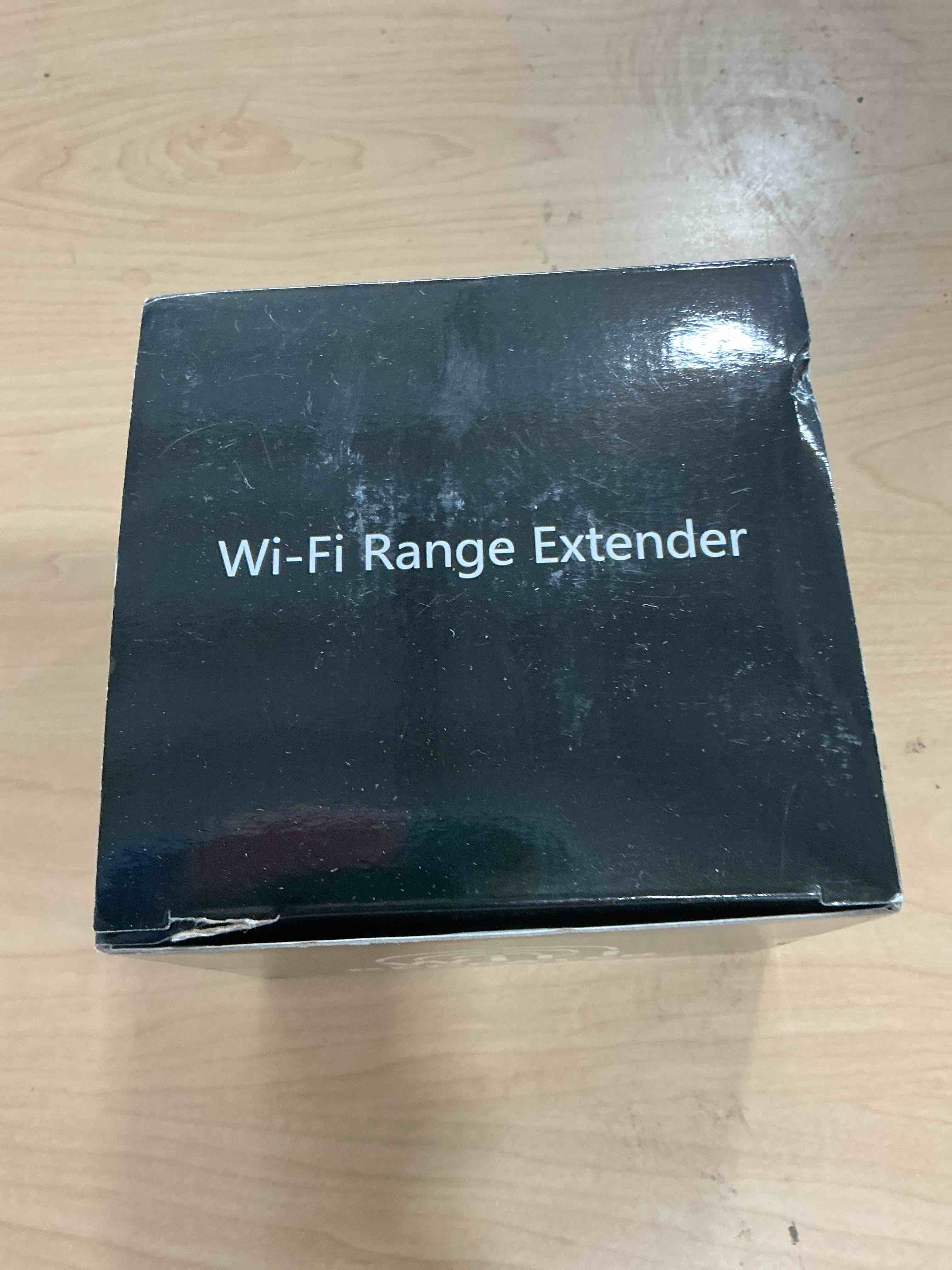 Condition photo showing Good Condition for 2026 AX3000 WiFi 6 Extender, WiFi Extender Signal Booster-Dual Band (2.4G/5.8G), Long Range WiFi Booster with Gigabit Ethernet Port, Access Point, No Required App, Easy Setup and Faster Speed (Black)