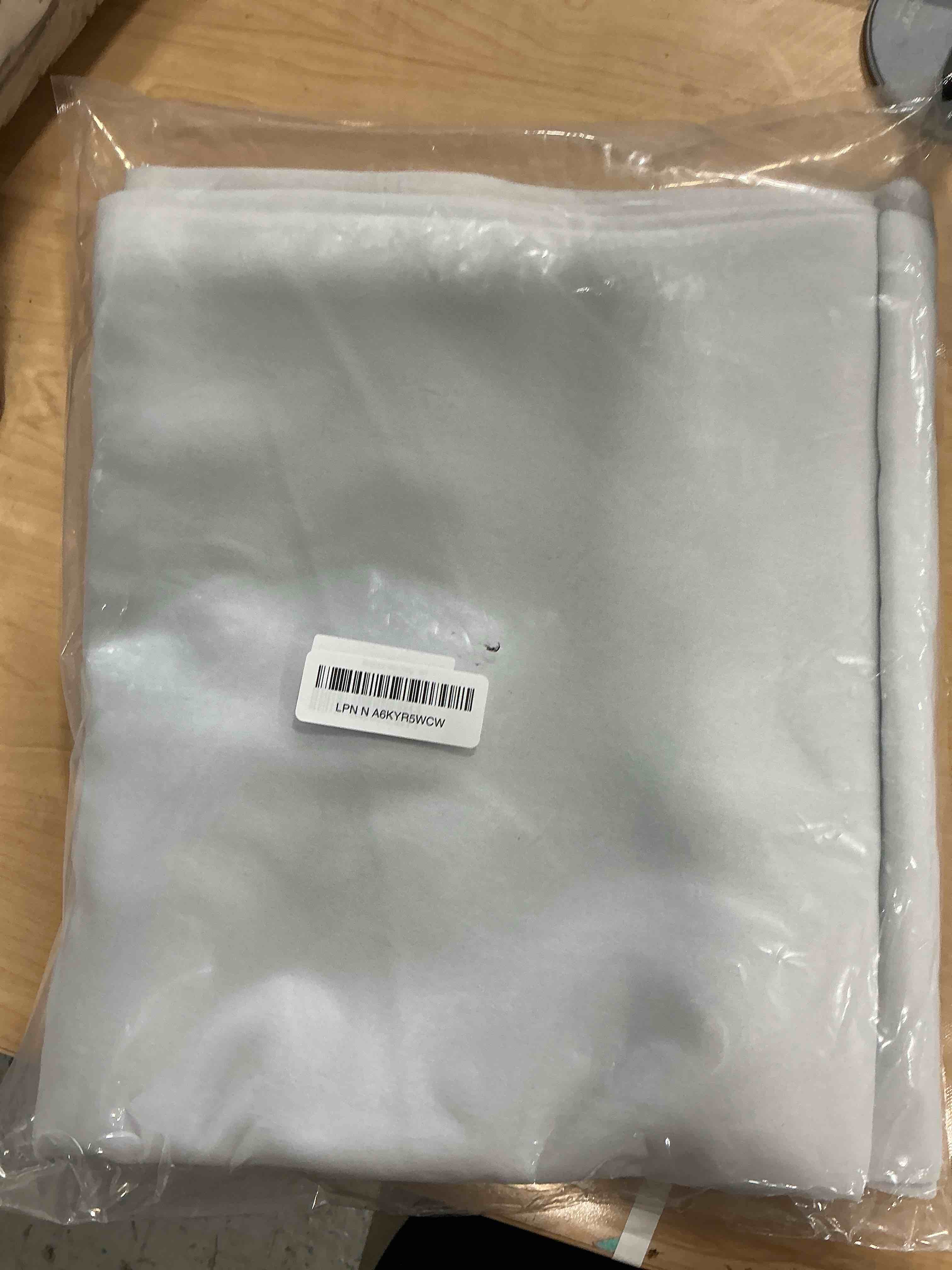 Condition photo showing Good Condition for pi blackout long curtains 95 inches length,privacy room darkening divider curtains with grommet for living room/bedroom/glass door/patio 1 panel (white,w52xl95) white 52"w x 95"l (pack of 1)