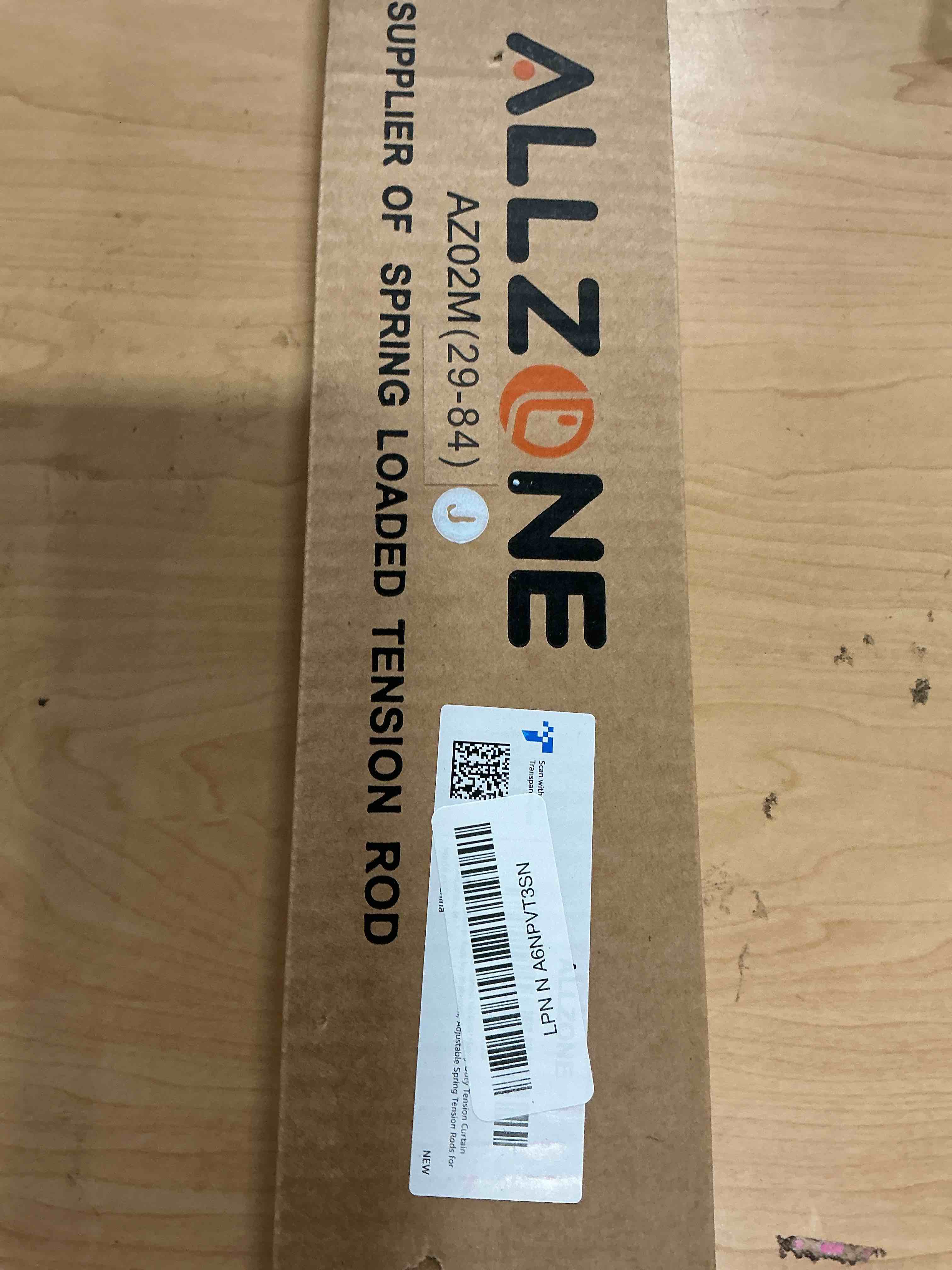 Condition photo showing Good Condition for ALLZONE Shower Curtain Rod Tension No Drill, 42-83 Inches,Heavy Duty Tension Curtain Rod, Rustproof Shower Rods for Bathroom, Adjustable Spring Tension Rods for Windows,White White 42-83 Inches