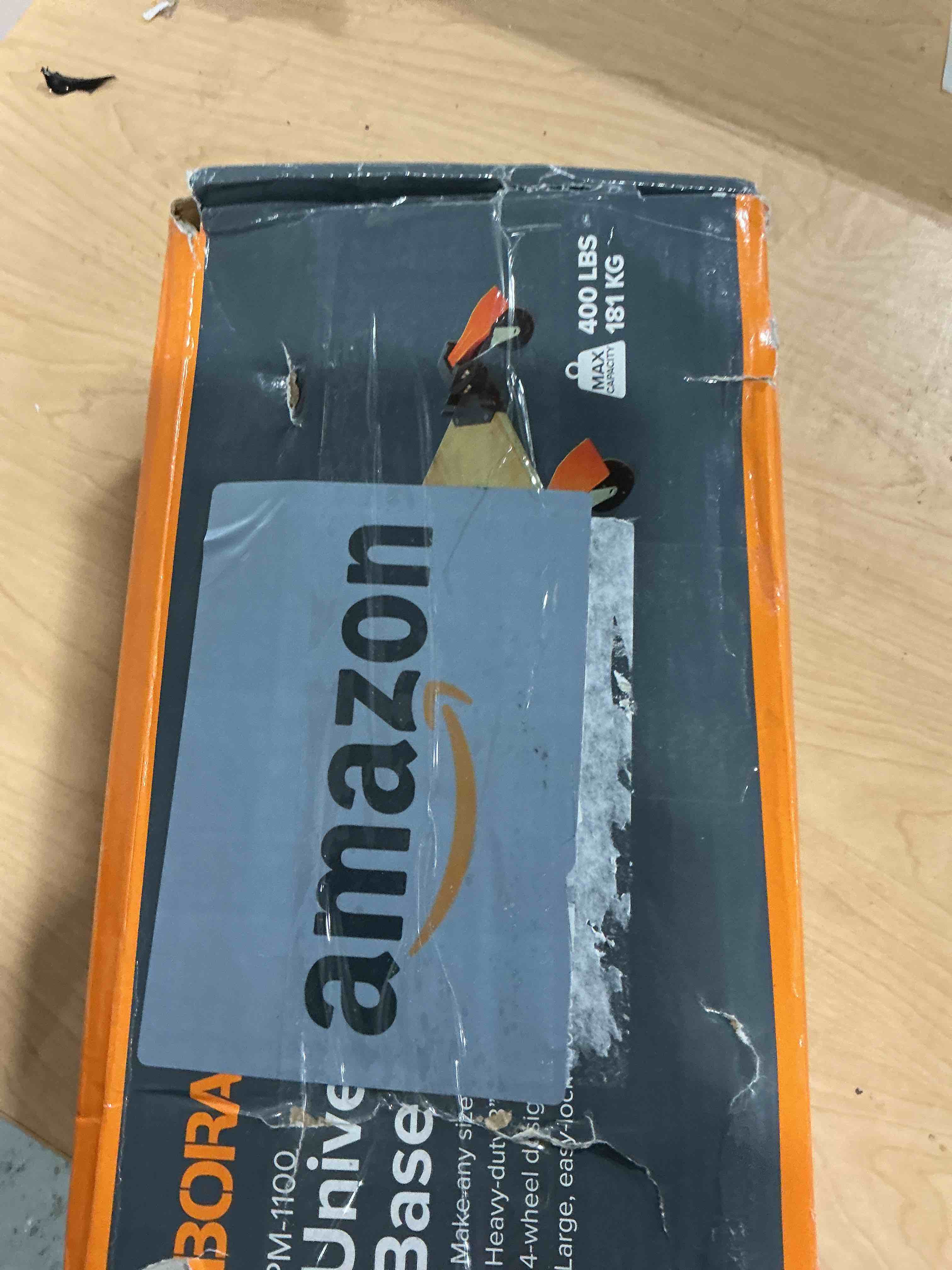 Condition photo showing Good Condition for Bora Portamate Mobile Base Kit PM-1100 - Heavy Duty, Universal, Customizable, Adjustable Rolling Set, Dolly Roller Frame and Casters for Moving Equipment, Tools, Machines - 400 lb Capacity TRUCK