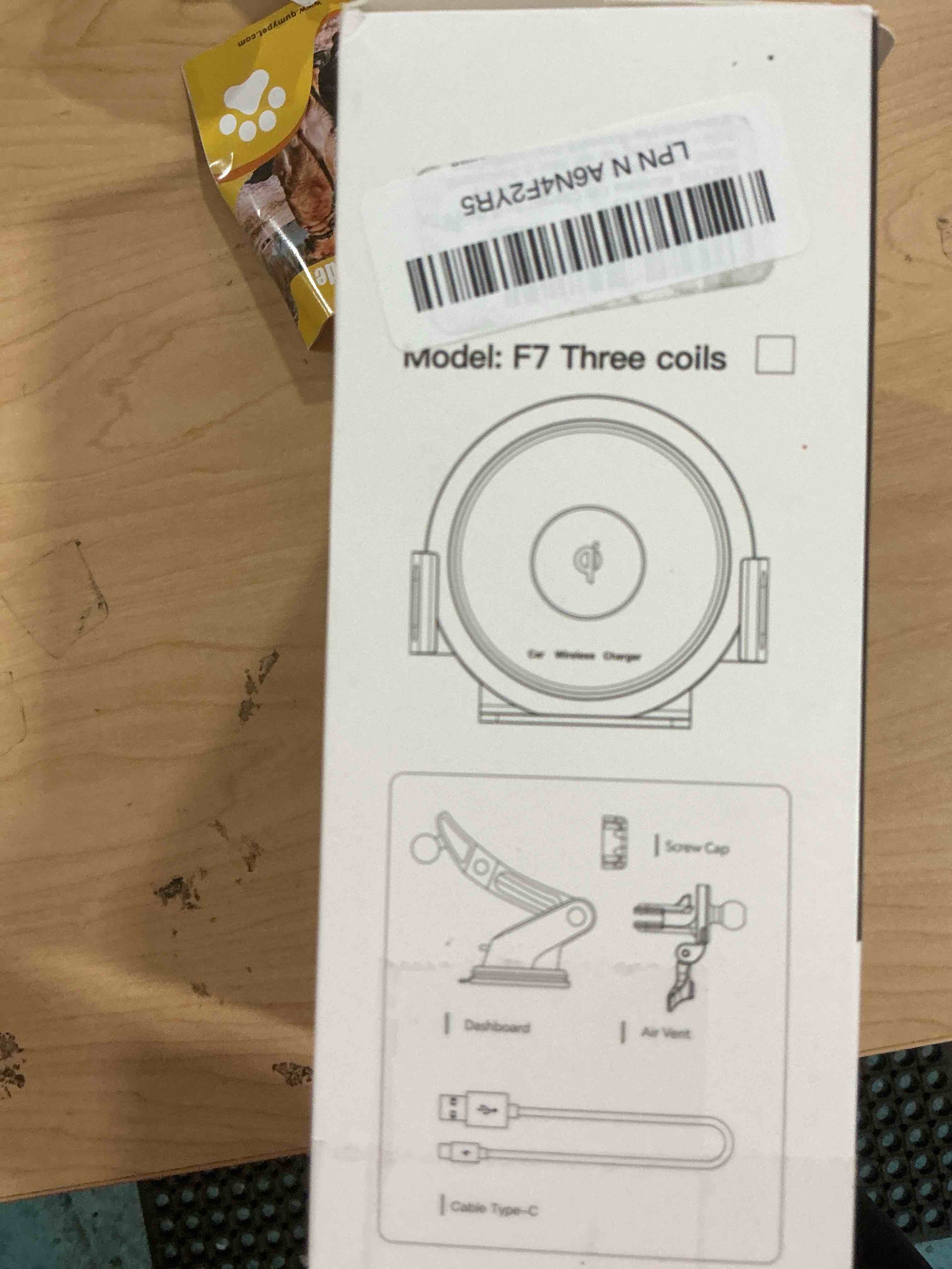 Condition photo showing Good Condition for Wireless Car Charger for Z Fold 7 Car Mount, 20W Three Coils Fast Charging Auto-Clamping for Air Vent & Dashboard, Compatible for Galaxy Z Fold 7/6/5/4/3 with Cooling Fan