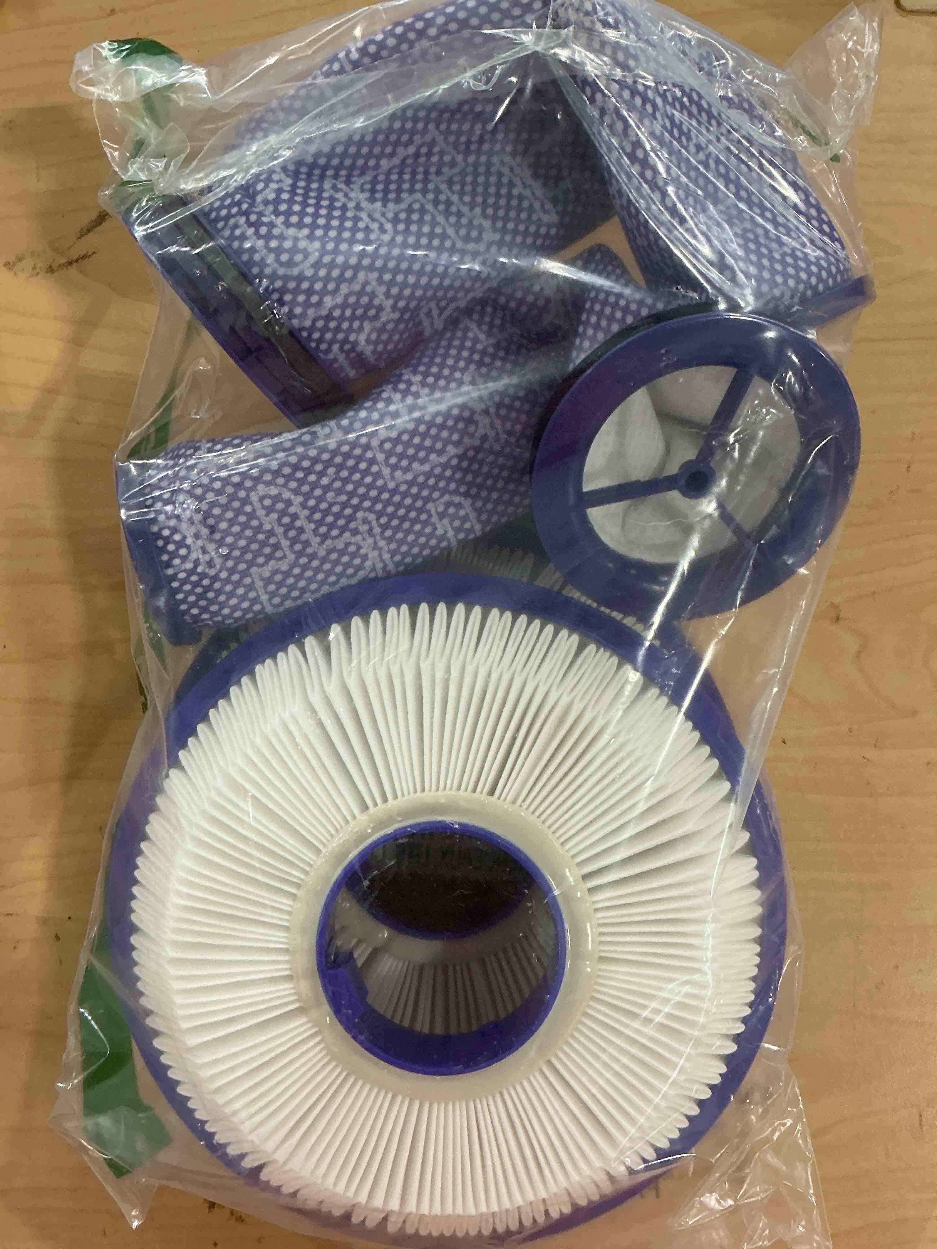 Condition photo showing Good Condition for Filters Replacement for Dyson DC41 DC65 DC66 UP13 UP20 UP30 Animal, Multi Floor and Ball Vacuum Ball Animal 2 Ball Animal 3, 2 Pack Post Filters & 2 Pack Pre Filter Replacement Parts