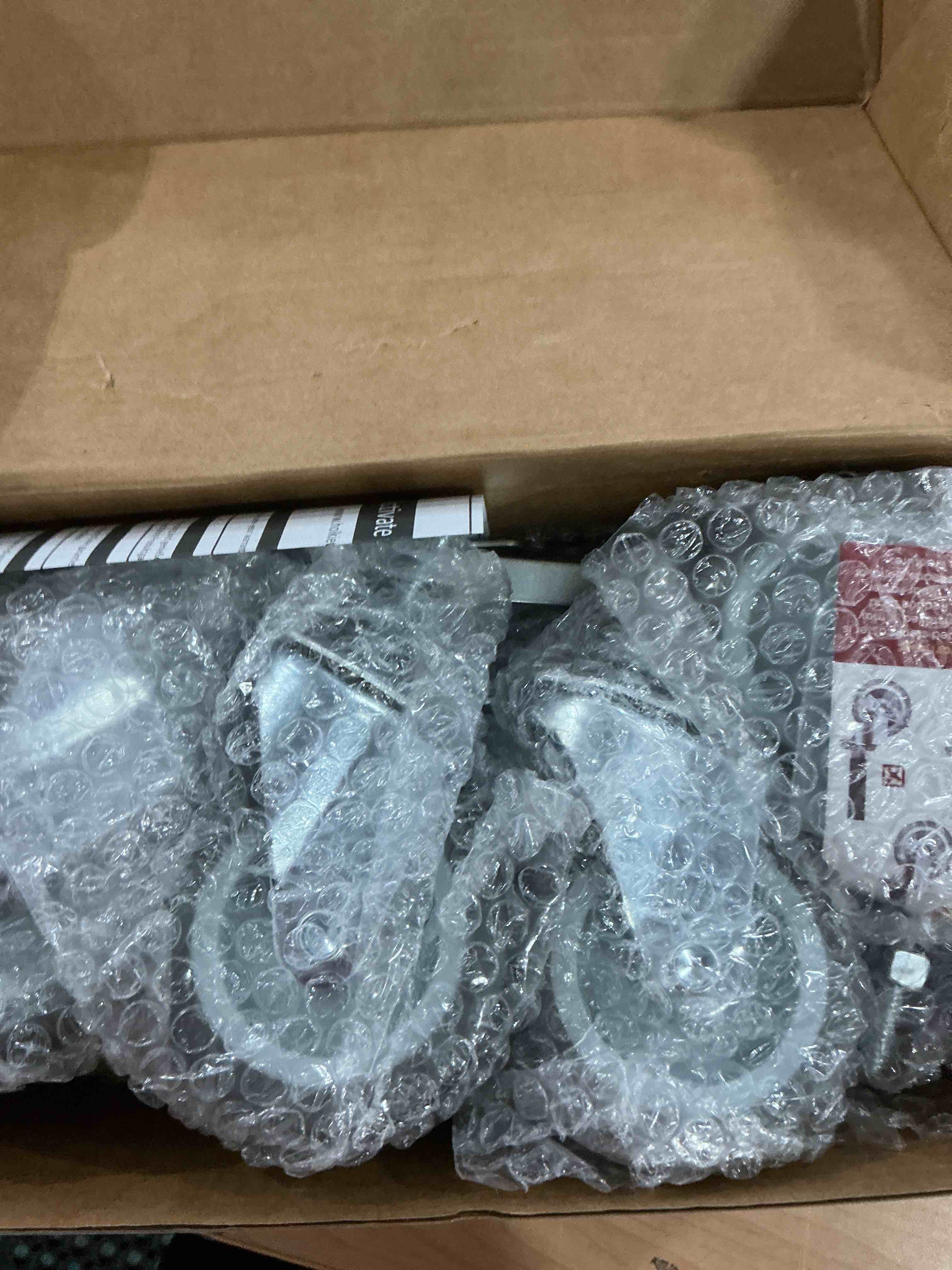 Condition photo showing New/Like New for HOLKIE Caster Wheels 3 inch Locking Stem Casters, 3/8" -16 x 1-1/2" (Stem Diameter 3/8", Stem Length 1-1/2") Threaded Stem Casters Swivel Casters Set of 8 Heavy Duty Castors Gray 8 Grey