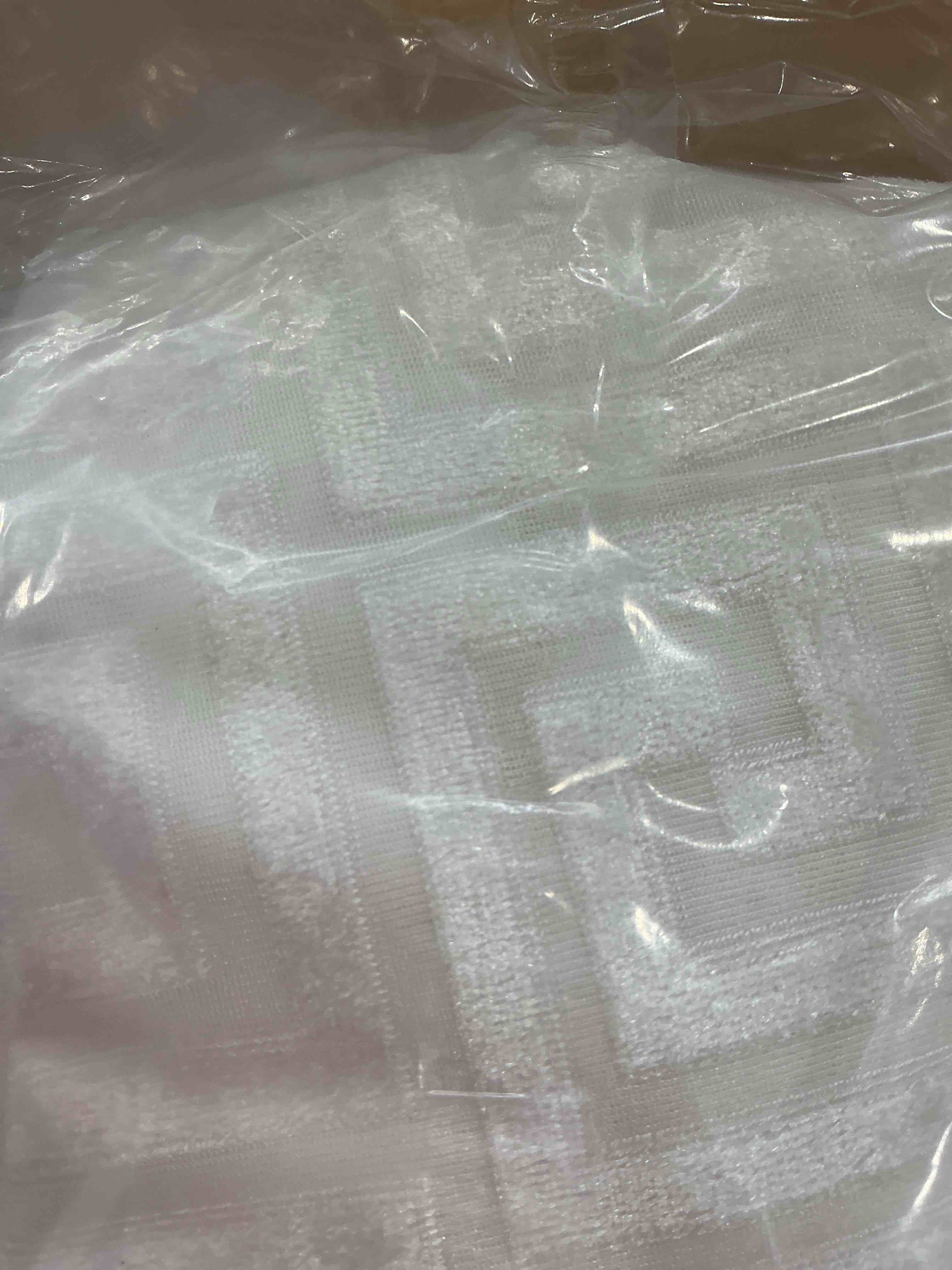 Condition photo showing Good Condition for Amidoudou 1 Pair Luxury Geometric Sheer Curtains for Living Room Jacquard Tulle Curtains for Bedroom (White,54x84 Inch) White 54"W x 84"L (Pack of 2)