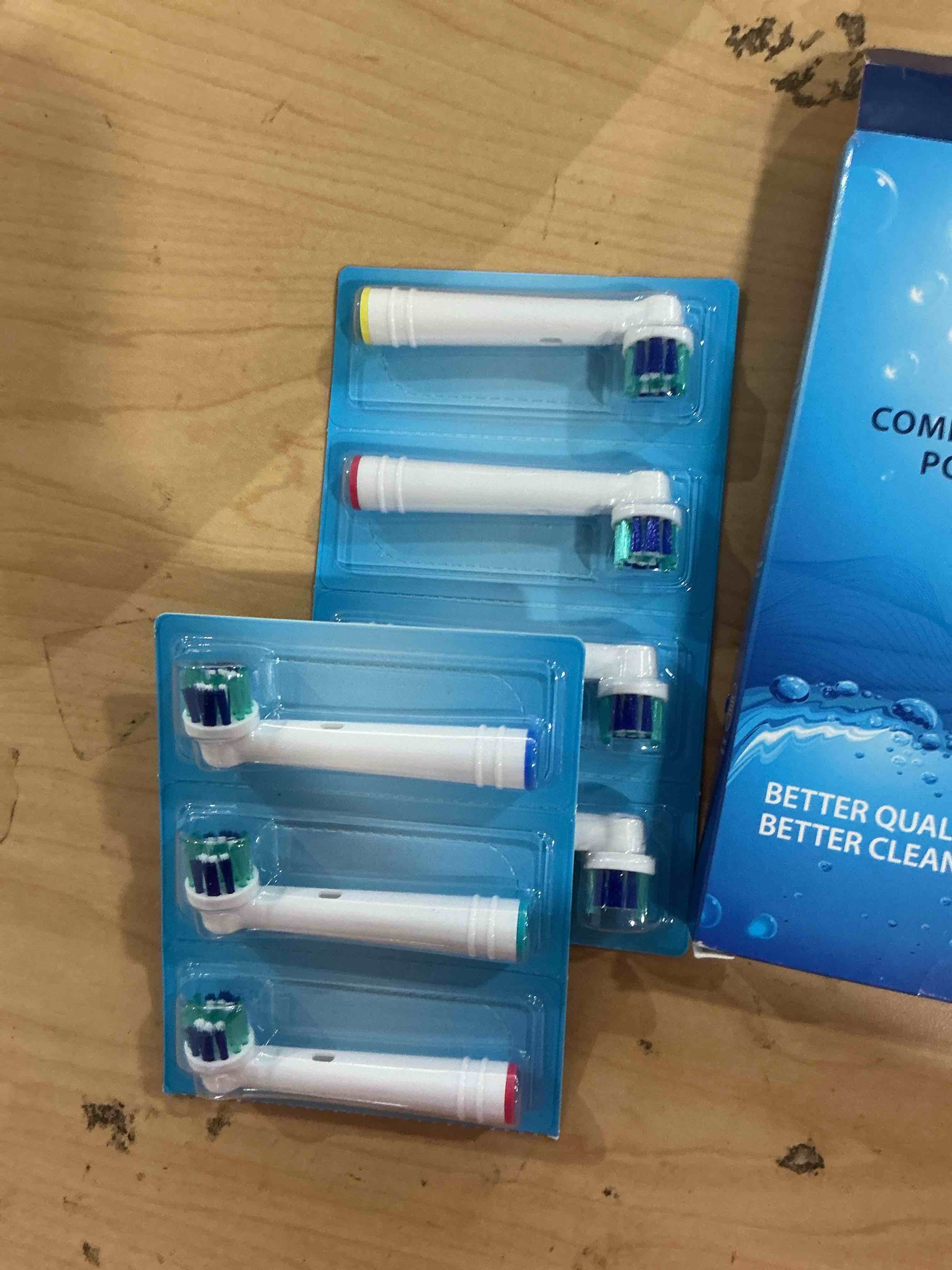 Condition photo showing Good Condition for Replacement Toothbrush Heads for Oral B Braun(Individually Packaged),8 Pack Professional Electric Toothbrush Heads Compatible with Oral B 7000/Pro 1000/9600/ 5000/3000/8000 (8 Count) 8 Count (Pack of 1)