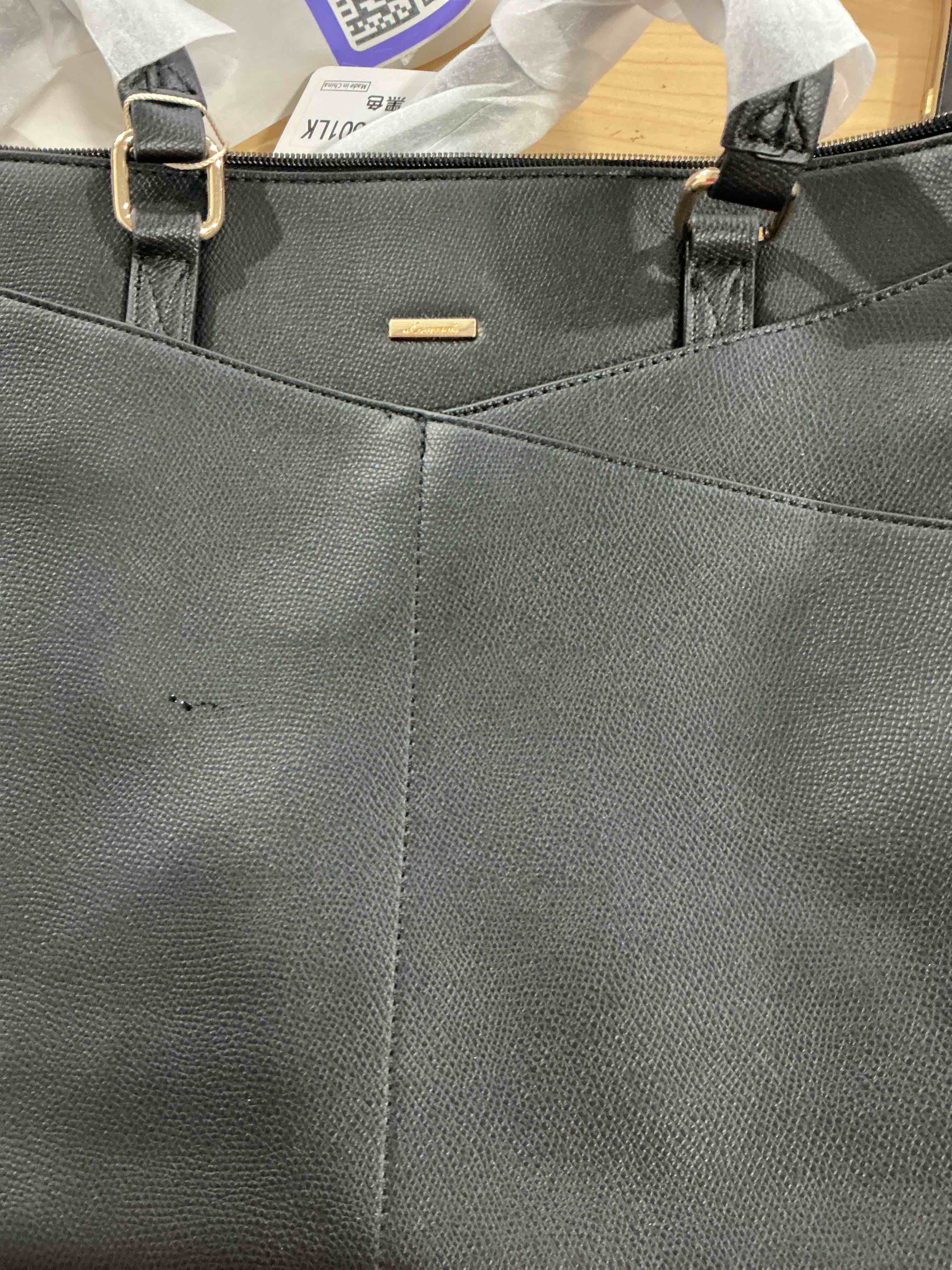 Condition photo showing Good Condition for LOVEVOOK Laptop Tote Bag for Women 15.6 Inch Waterproof Leather Computer Bags Business Office Work Briefcase Black 15.6 inch Black 15.6 Inch