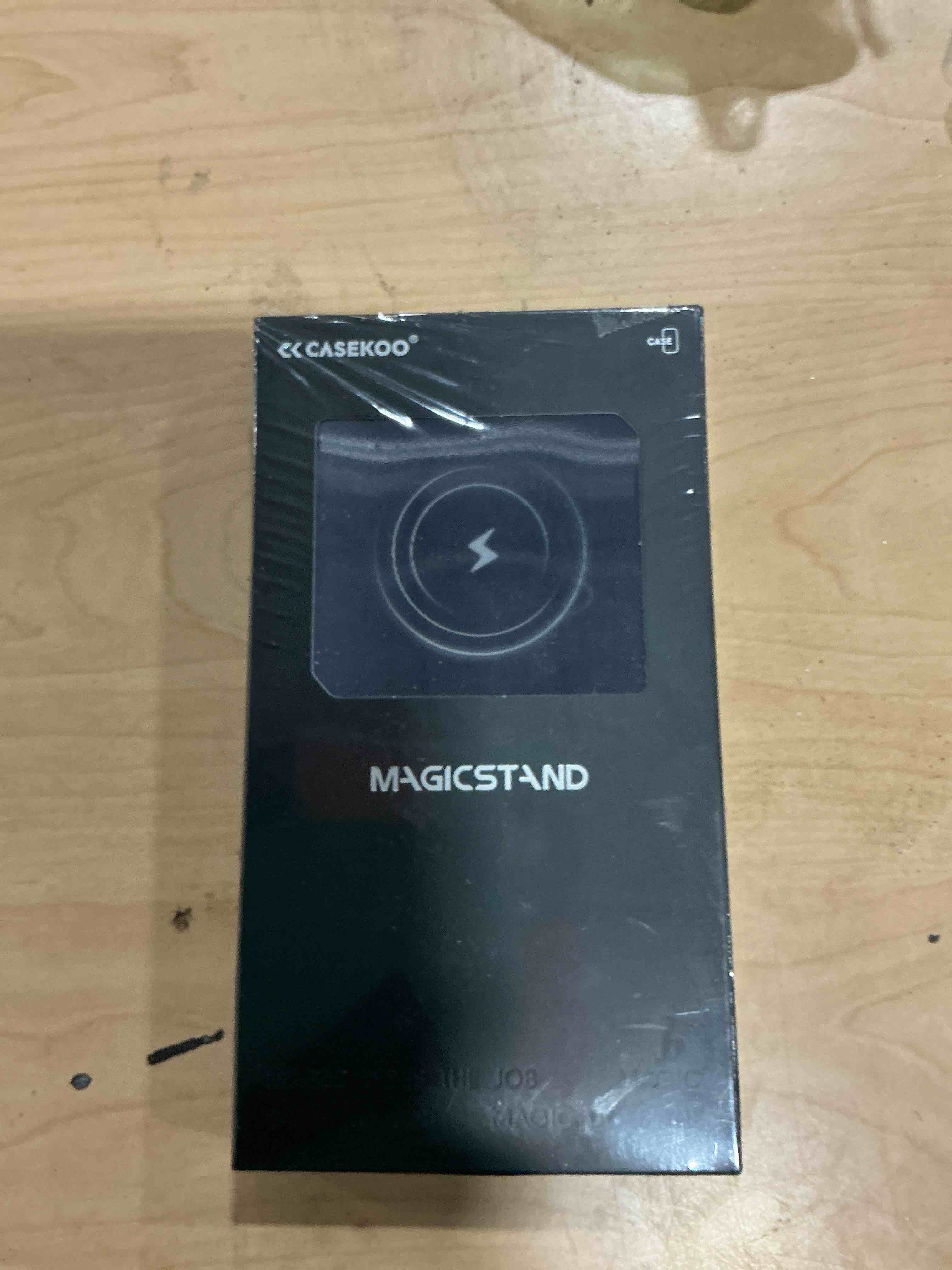 Condition photo showing New/Like New for CASEKOO for iPhone 16 Pro Case Desert Titanium 360 Spin Magnetic Stand [Compatible with Magsafe][16FT Military Protection] Slim Hand-Polished Frame Titanium Alloy Sturdy Stand 6.3'', Rose Gold for iPhone 16 Pro 6.3'' Gold