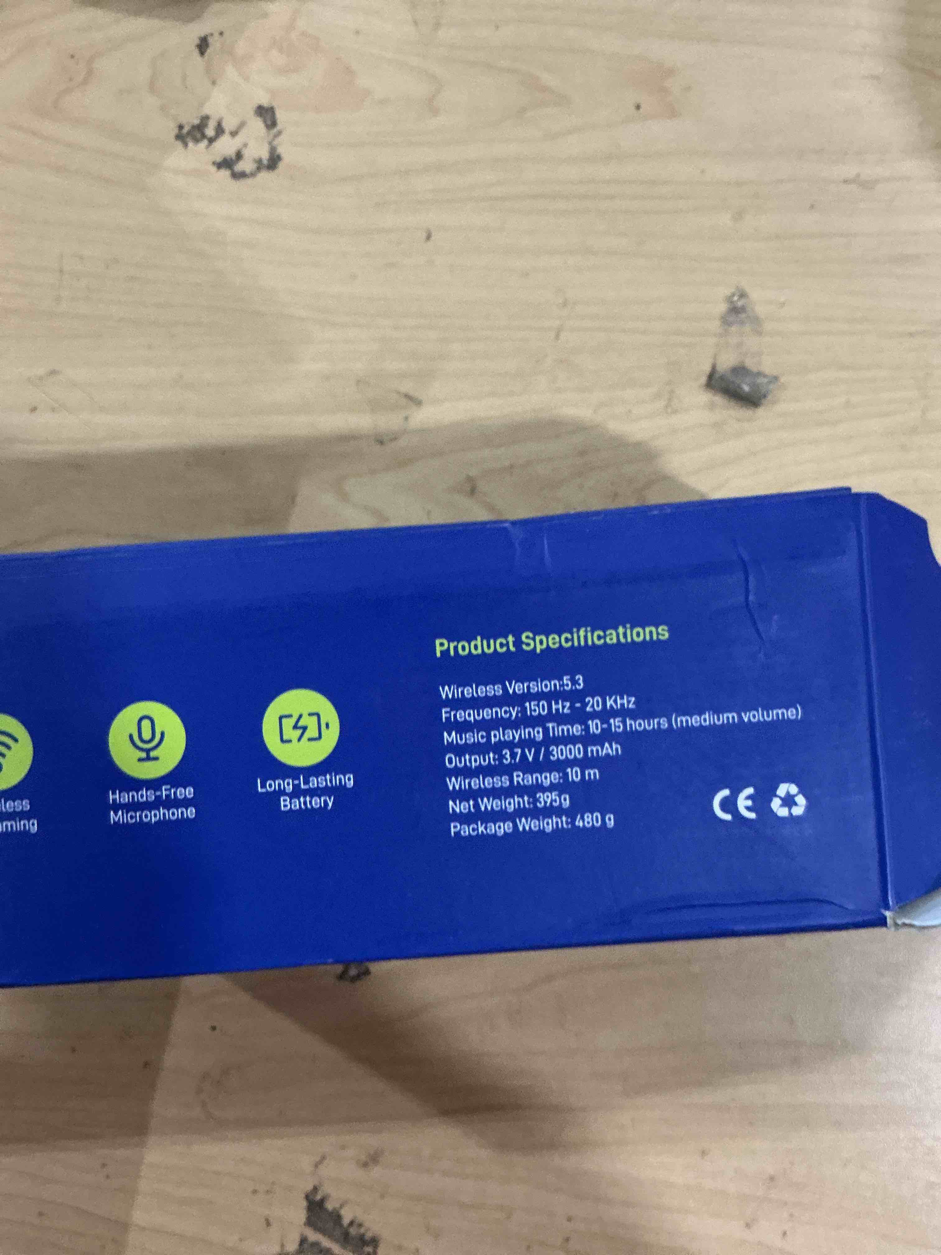 Condition photo showing Good Condition for Bluetooth Speaker, Portable Wireless Speaker with HD Stereo Loud Sound, Valentines Day Gifts for Him for Her, IPX4 Wateproof, 24H Playtime, TWS Pair, BT5.3, Built-in Mic, for Home/Outdoor/Party/Travel Black