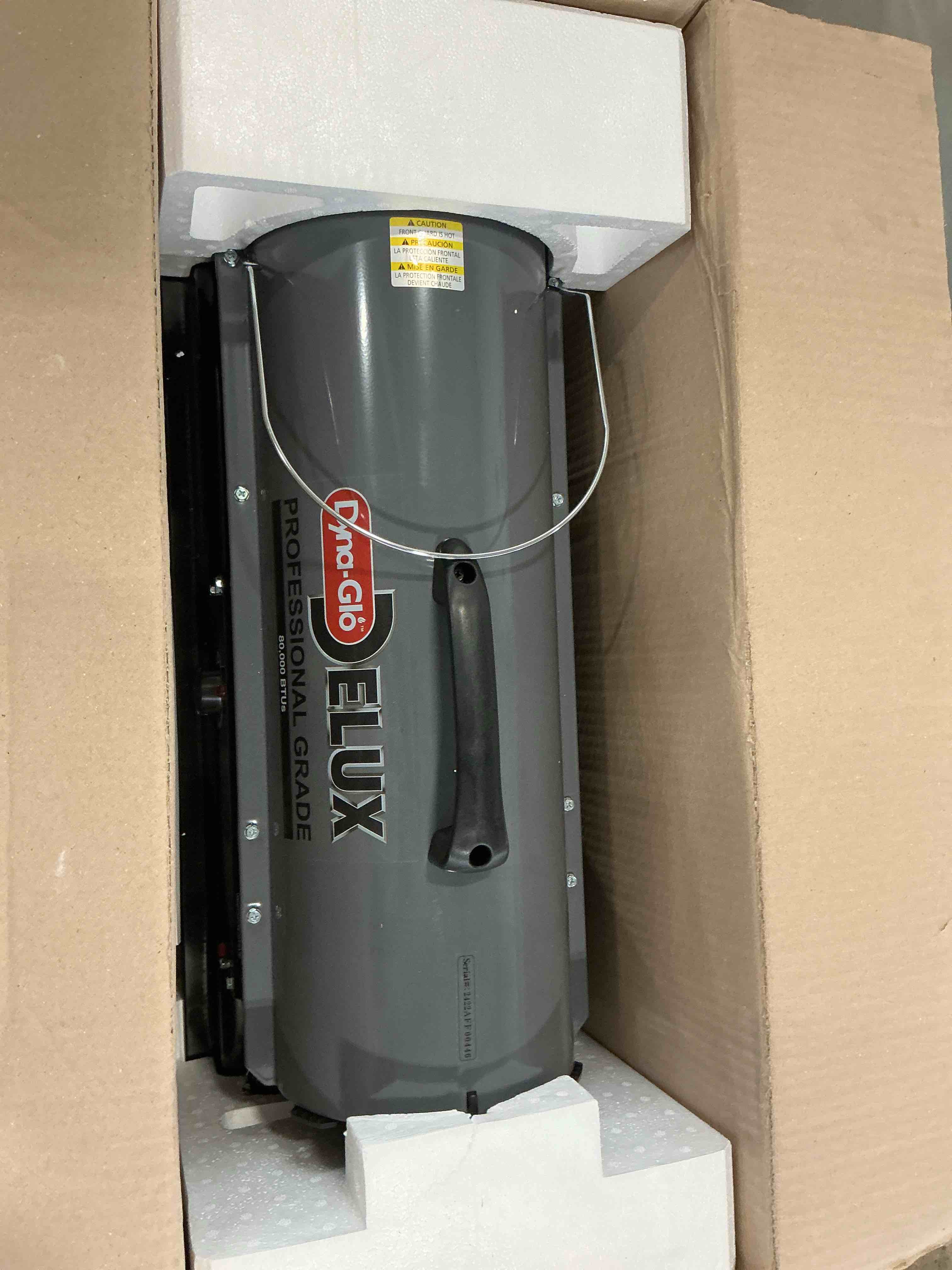 Condition photo showing Good Condition for Dyna Glo Delux KFA80DGD Kerosene, 80K Forced air Heater, 80,000 BTUs