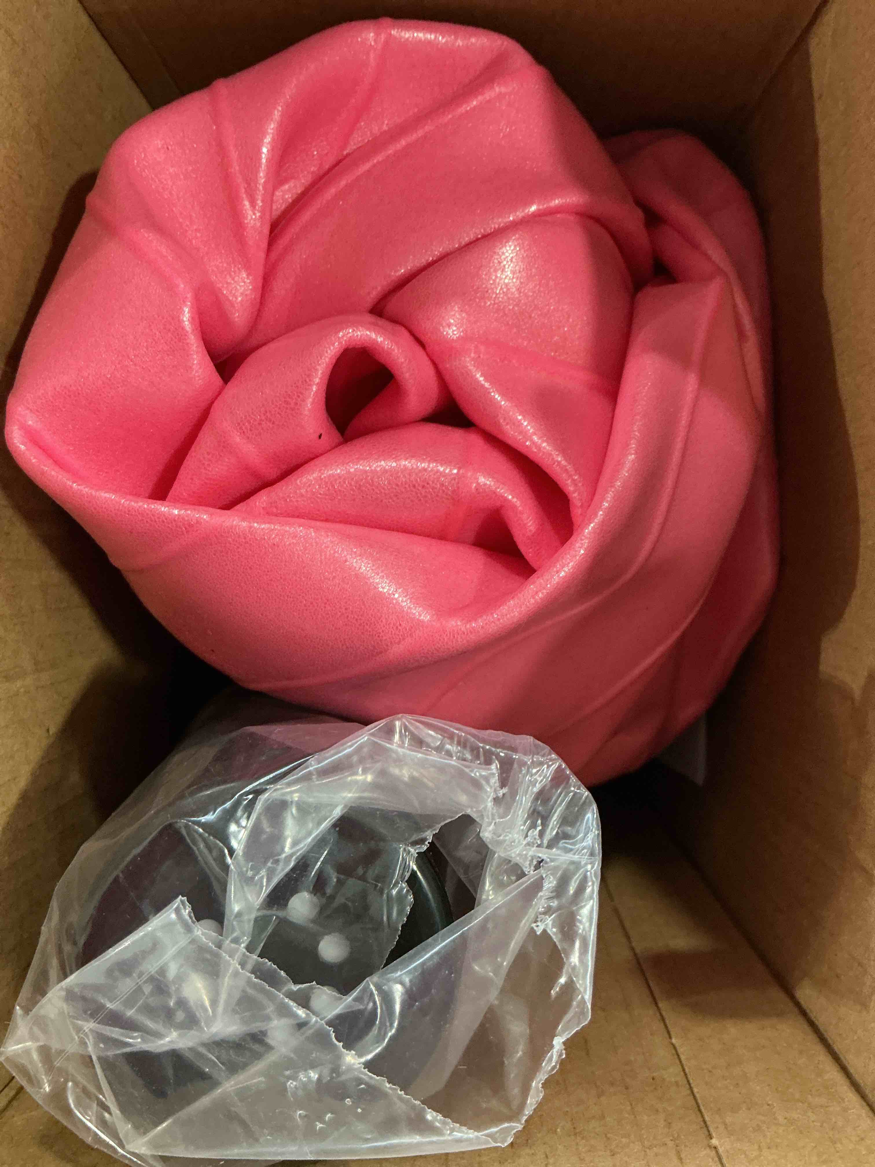 Condition photo showing Good Condition for Trideer Exercise Ball for Yoga, Pilates & Fitness – Stability Ball Equipment for Home Gym & Office Chair, Core & Balance Training Accessories, Physical Therapy Equipment, Quick Pump Included, 5 Sizes Pink L(23-26ines/58-65cm)
