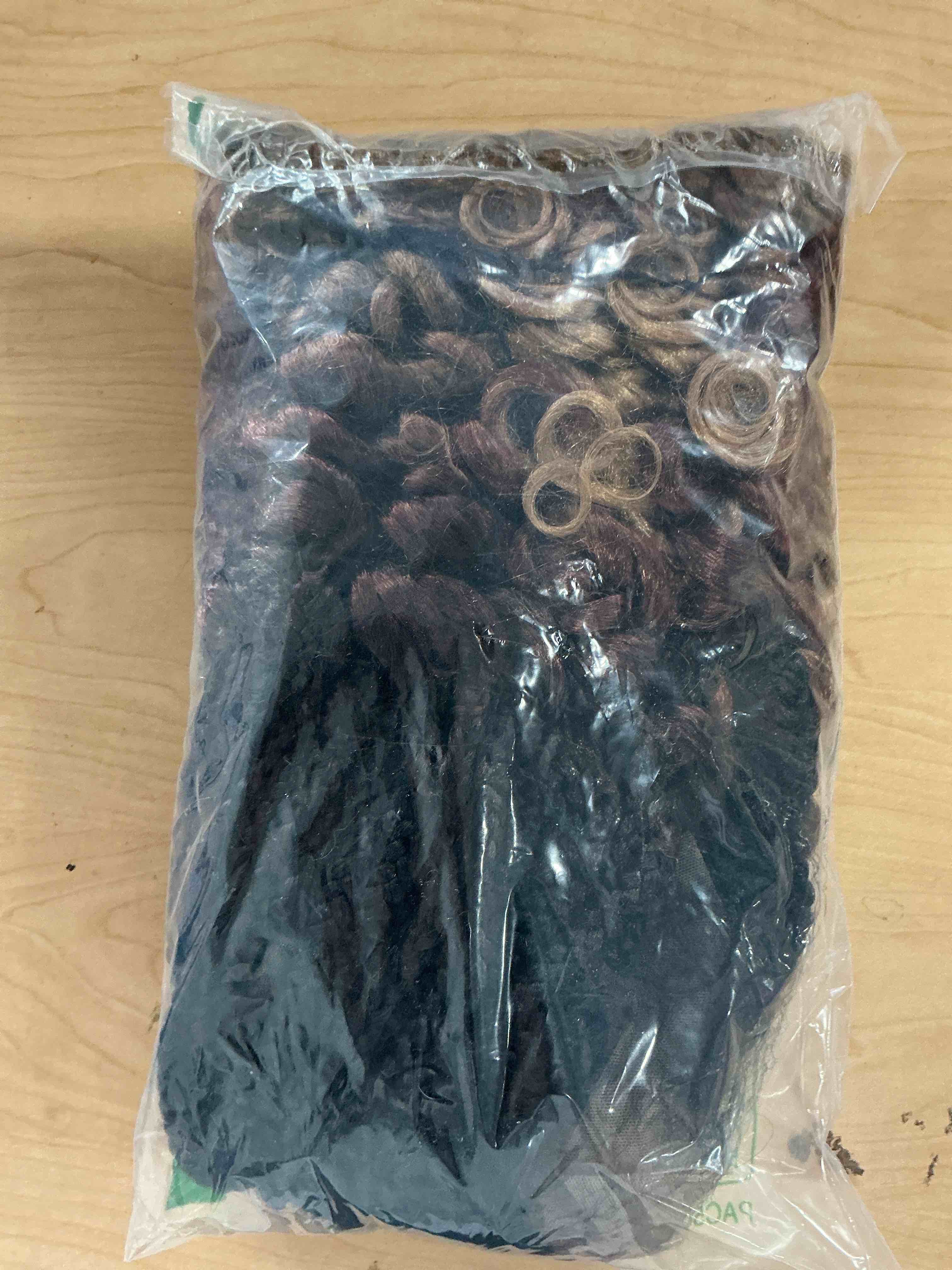 Condition photo showing Good Condition for HANNE Braided Wigs for Black Women Double Full Lace Box Braided Wigs Synthetic Wavy Glueless Braid Wig with Baby Hair 3D Curls Braided Wig 24 Inch (1B/30/27, Wavy-24) 1B/30/27 Wavy-24"