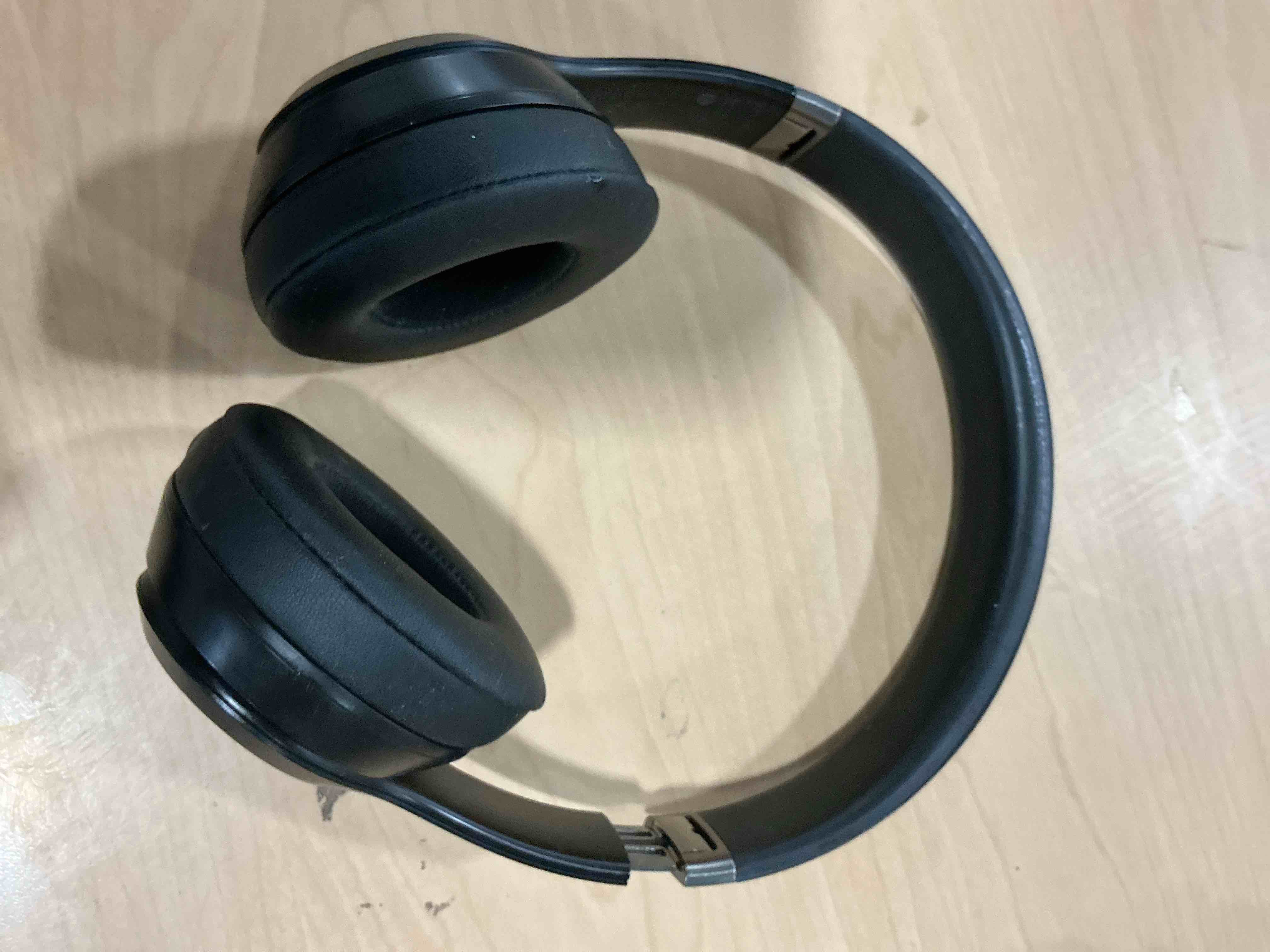 Condition photo showing As Is for Beats Solo 4 - Wireless On-Ear Bluetooth Headphones, Up to 50-Hour Battery Life, Ultra-Lightweight Comfort, Powerful and Balanced Sound, Apple & Android Compatible - Matte Black Matte Black Standalone
