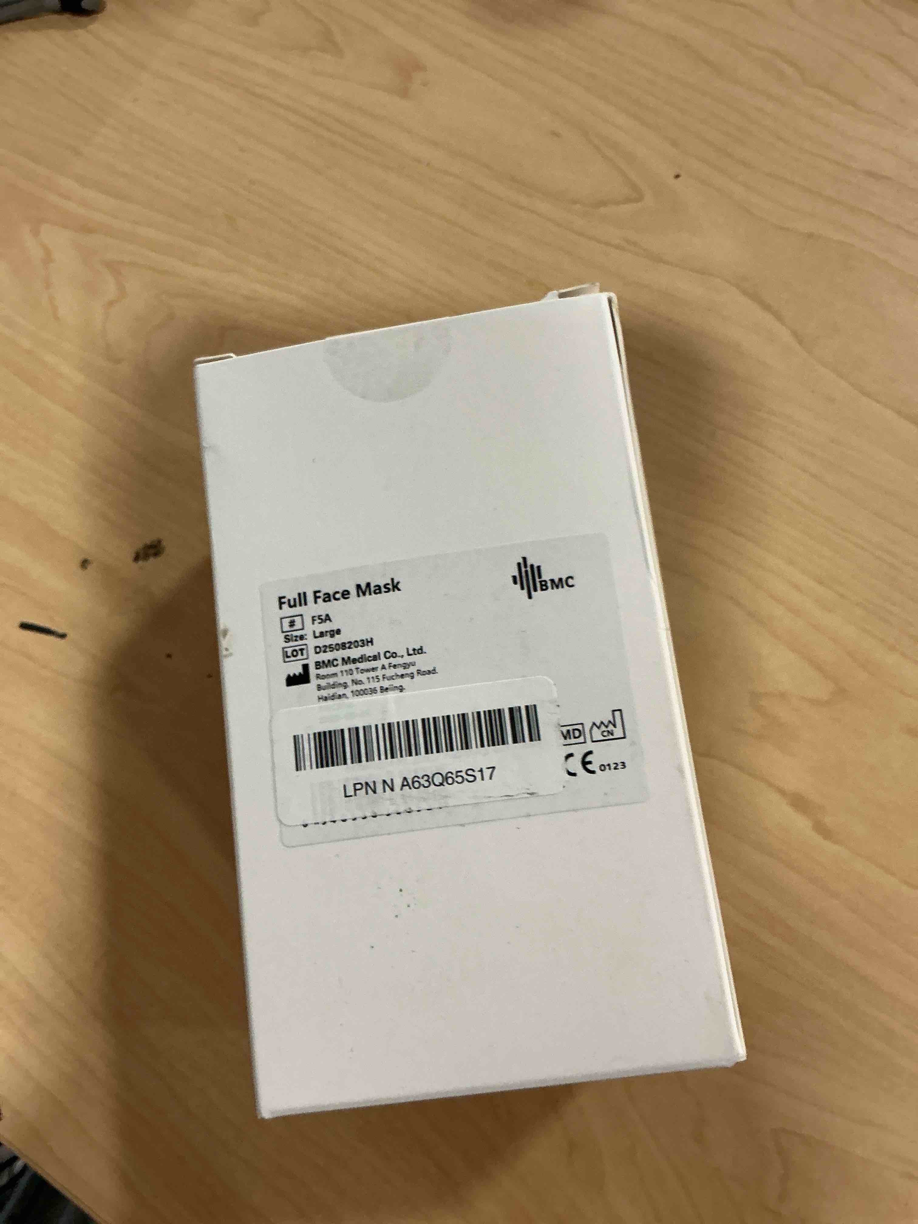Condition photo showing Good Condition for Full Face CPAP Mask, Full Cover Replacement Comfort Series Nasal CPAP MASK, Cpap Masks Includes Headgear, Cushion, Frame and Elbow(L)