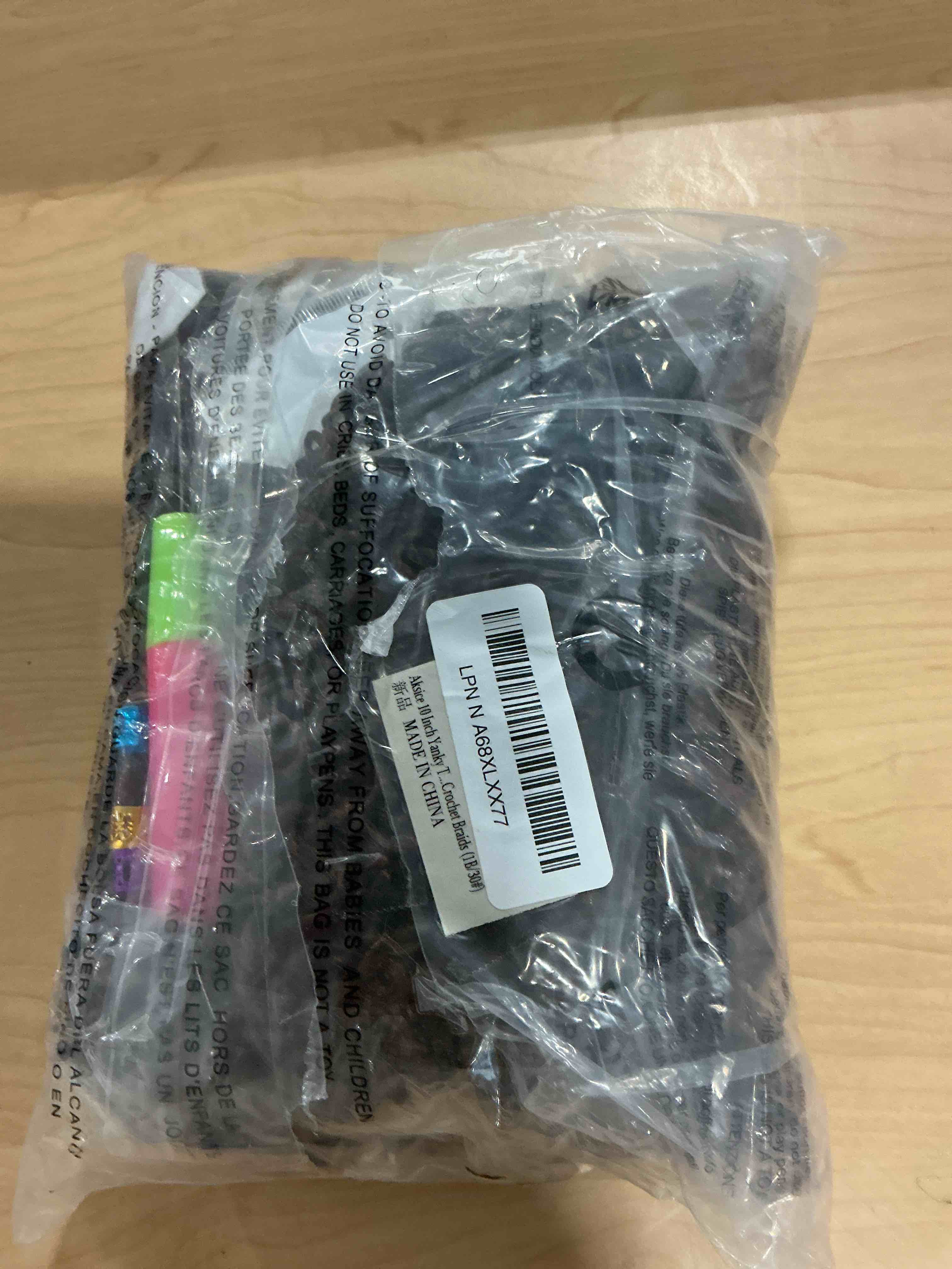 Condition photo showing New/Like New for Aksice 10 Inch Yanky Twist Crochet Hair Pre-looped 8 Packs Ombre Brown Spring Twists Hair Senegalese Twist Crochet Hair with Curly Ends Synthetic Crochet Braids (1B/30#) 10 Inch (Pack of 8) OT30
