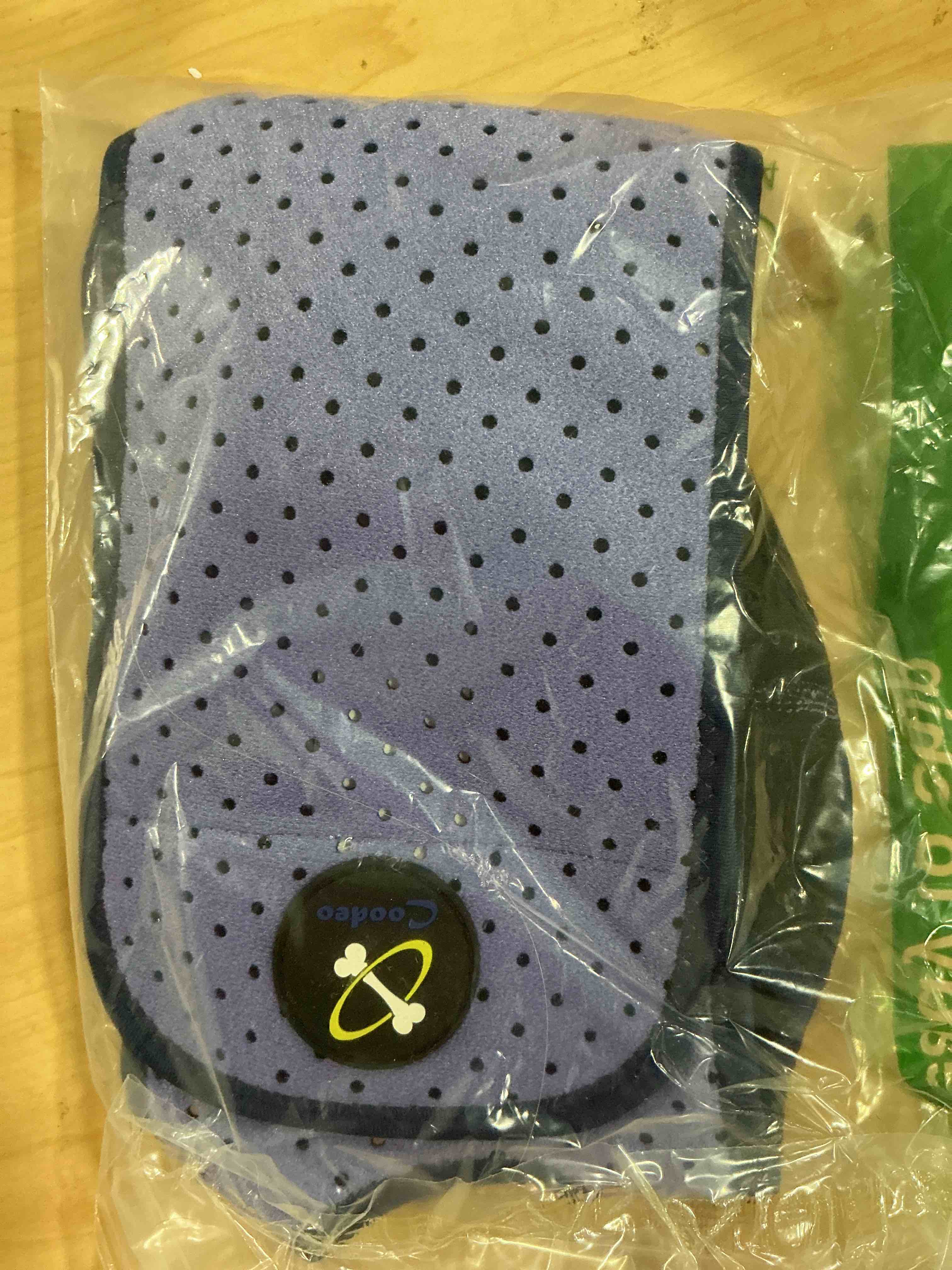 Condition photo showing Good Condition for COODEO Dog Socks to Prevent Licking Paws, Healing Boots & Paw Protectors with Non-Slip Bottoms for Wound Protection, Waterproof Sleeve Shoes for Licking?Purple?M_Left M_Left Purple