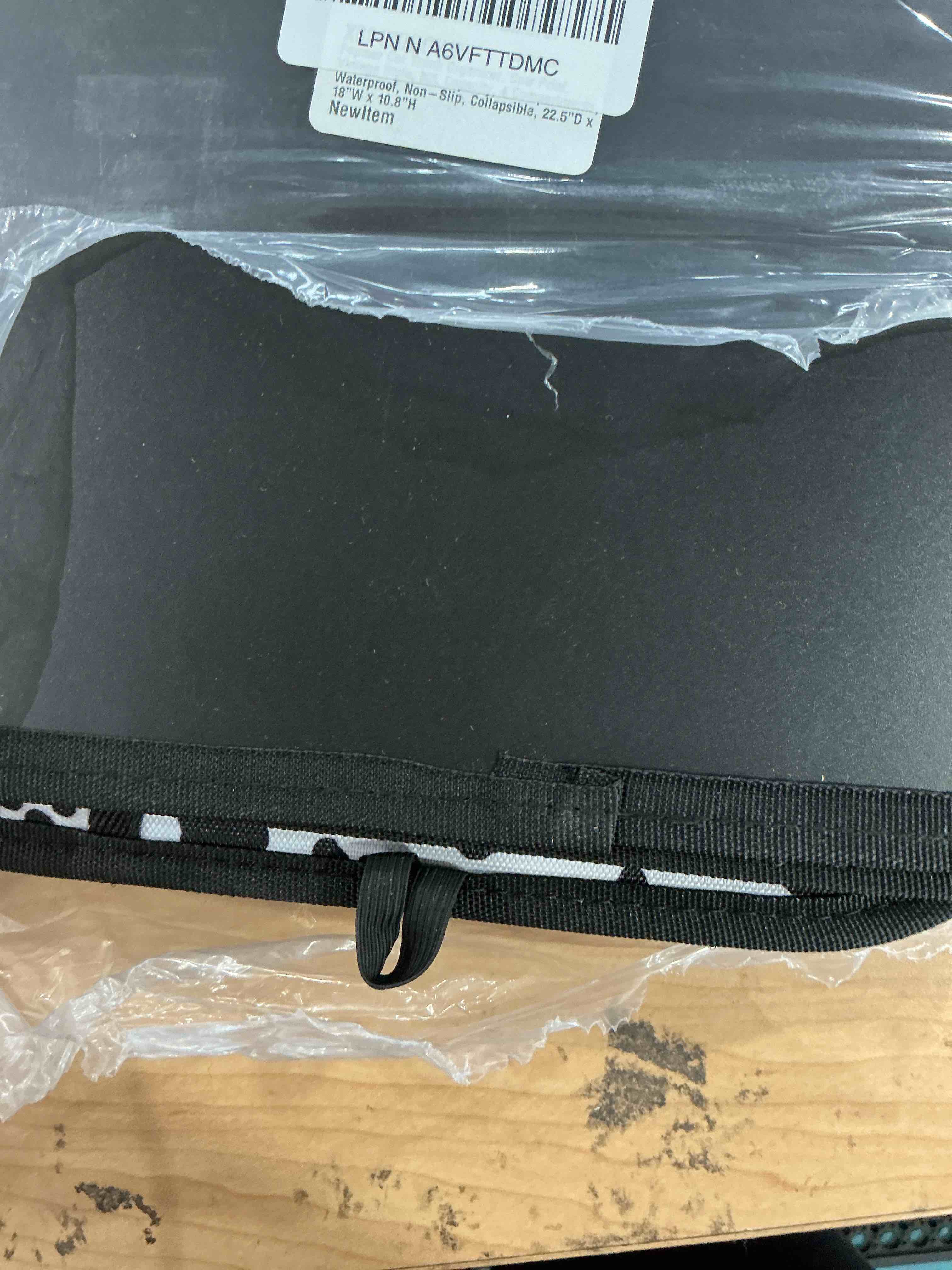 Condition photo showing Good Condition for Femuar Car Trunk Organizer, Cow Print, Vintage Style, 52L Capacity, 4 Compartments, Waterproof, Non-Slip, Collapsible, 22.5"D x 18"W x 10.8"H Standard Cow print