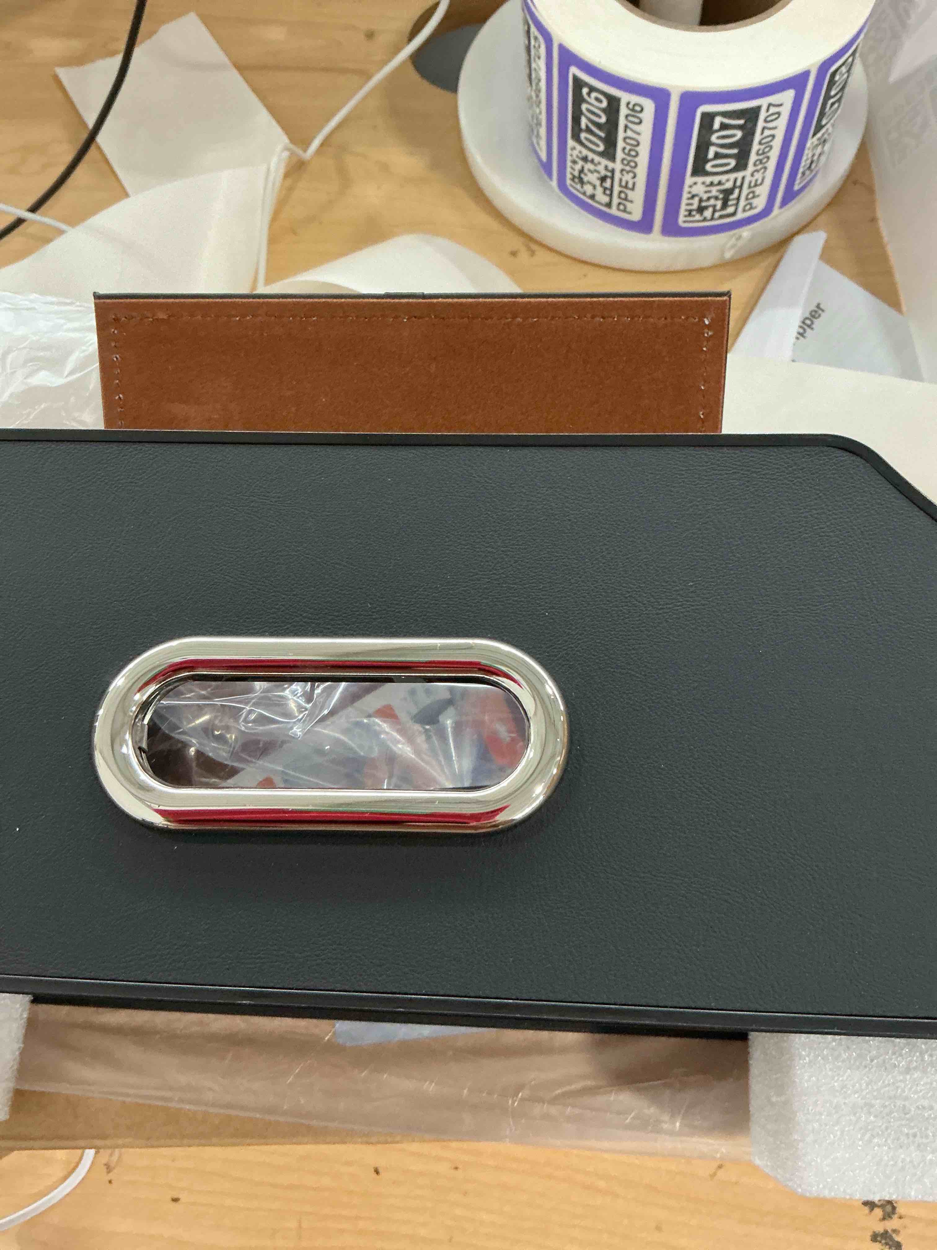 Condition photo showing Good Condition for HOLDCY Car Back Seat Organizer with 2 Drink Cup Holder - Tissue Box and Storage Box Hook - Multi-functional Storage - Great for Kids and Travel (Black)