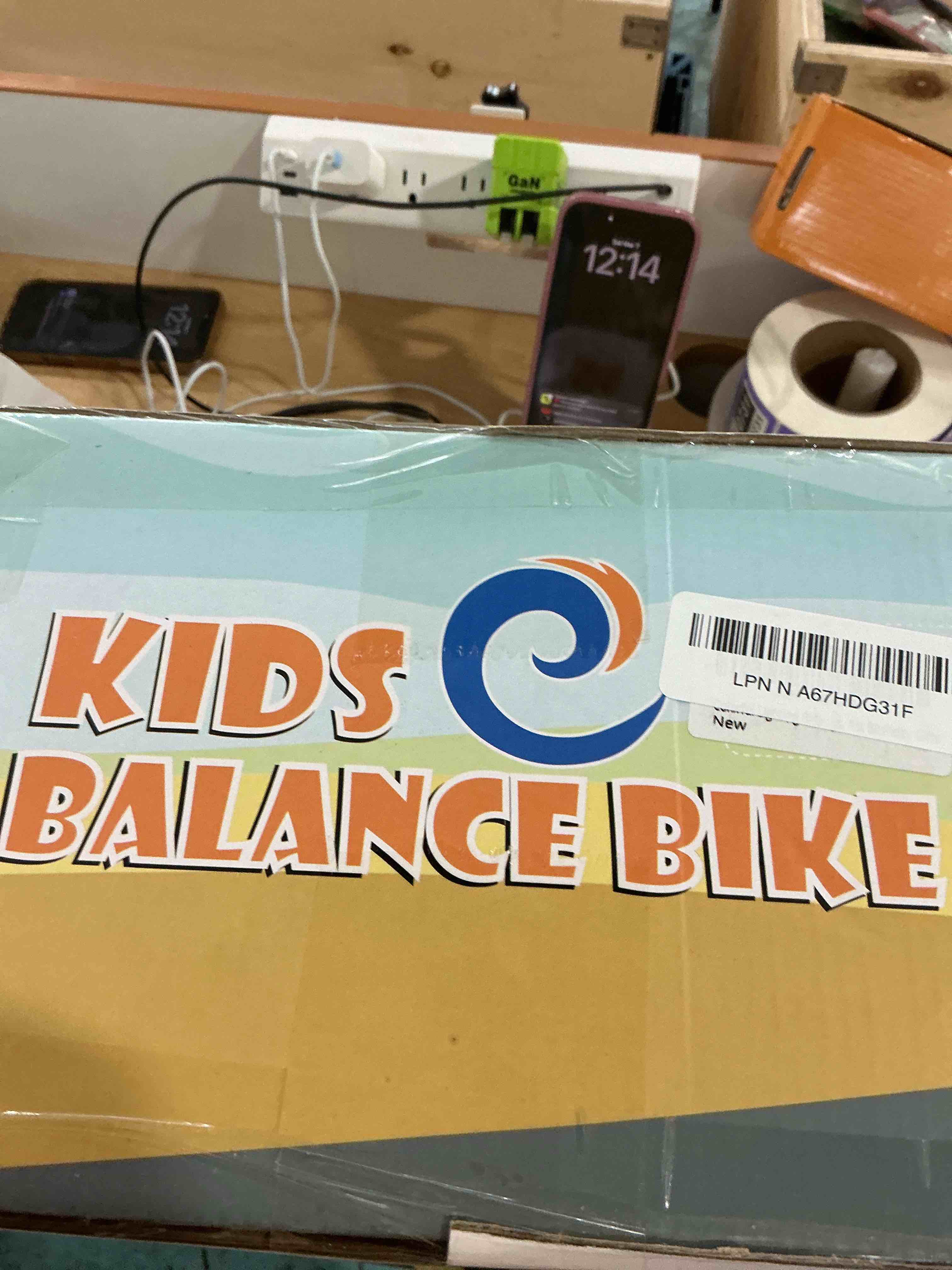 Condition photo showing New/Like New for Colorful Lighting Baby Balance Bike Toys for 1 Year Old Girl Gifts, 10-36 Month Toddler Balance Bike, No Pedal 4 Silence Wheels & Soft Seat Pre-School First Riding on Toys, 1st Birthday Gifts.