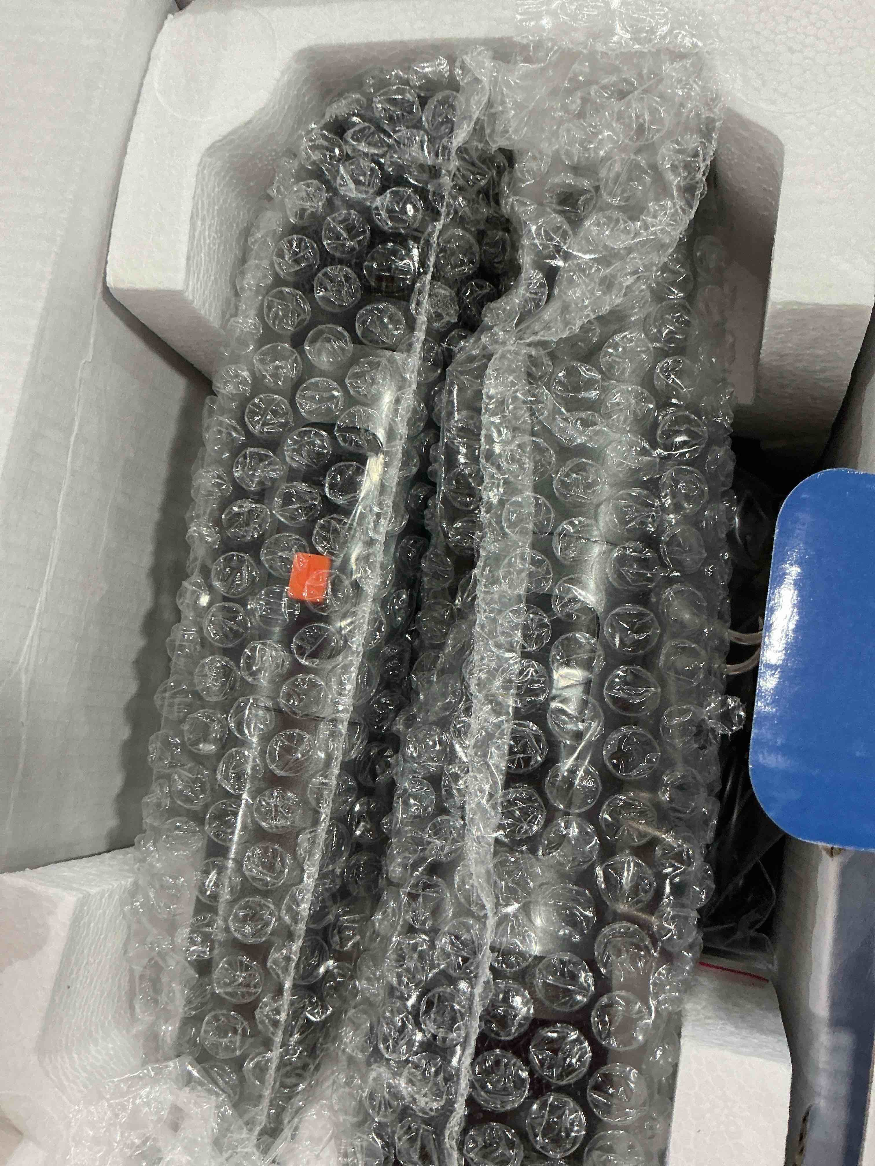 Condition photo showing Good Condition for Karaoke Machine, Portable Bluetooth Karaoke Speaker with 2 Wireless Microphones, PA System for Adults Kids with LED Lights & Echo Adjustment, Supports TWS/TF/USB/AUX for Home Party T03-2 MICS