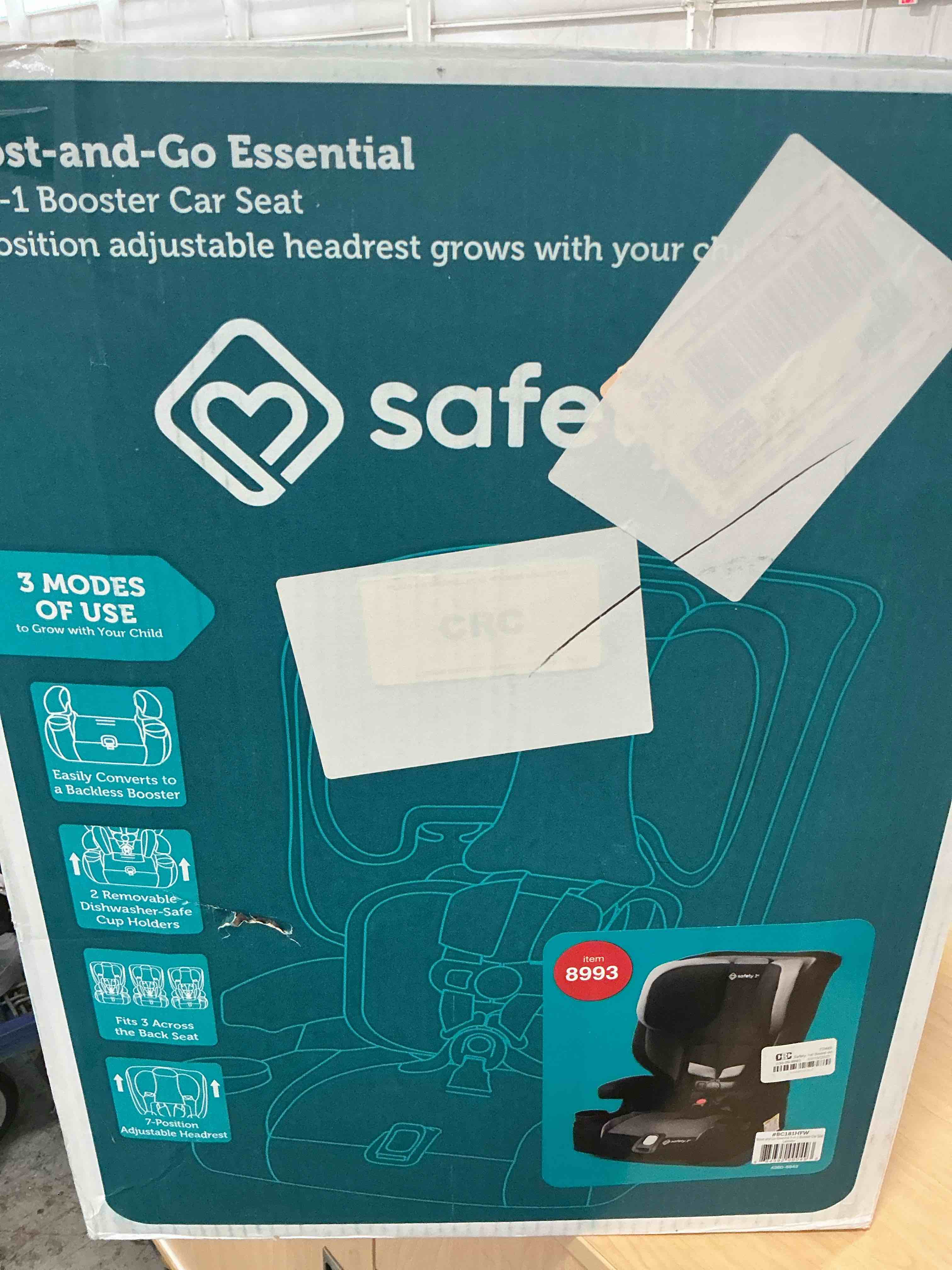 Condition photo showing Good Condition for Safety 1st Boost-and-Go 3-in-1 Harness Booster Car Seat, High Street