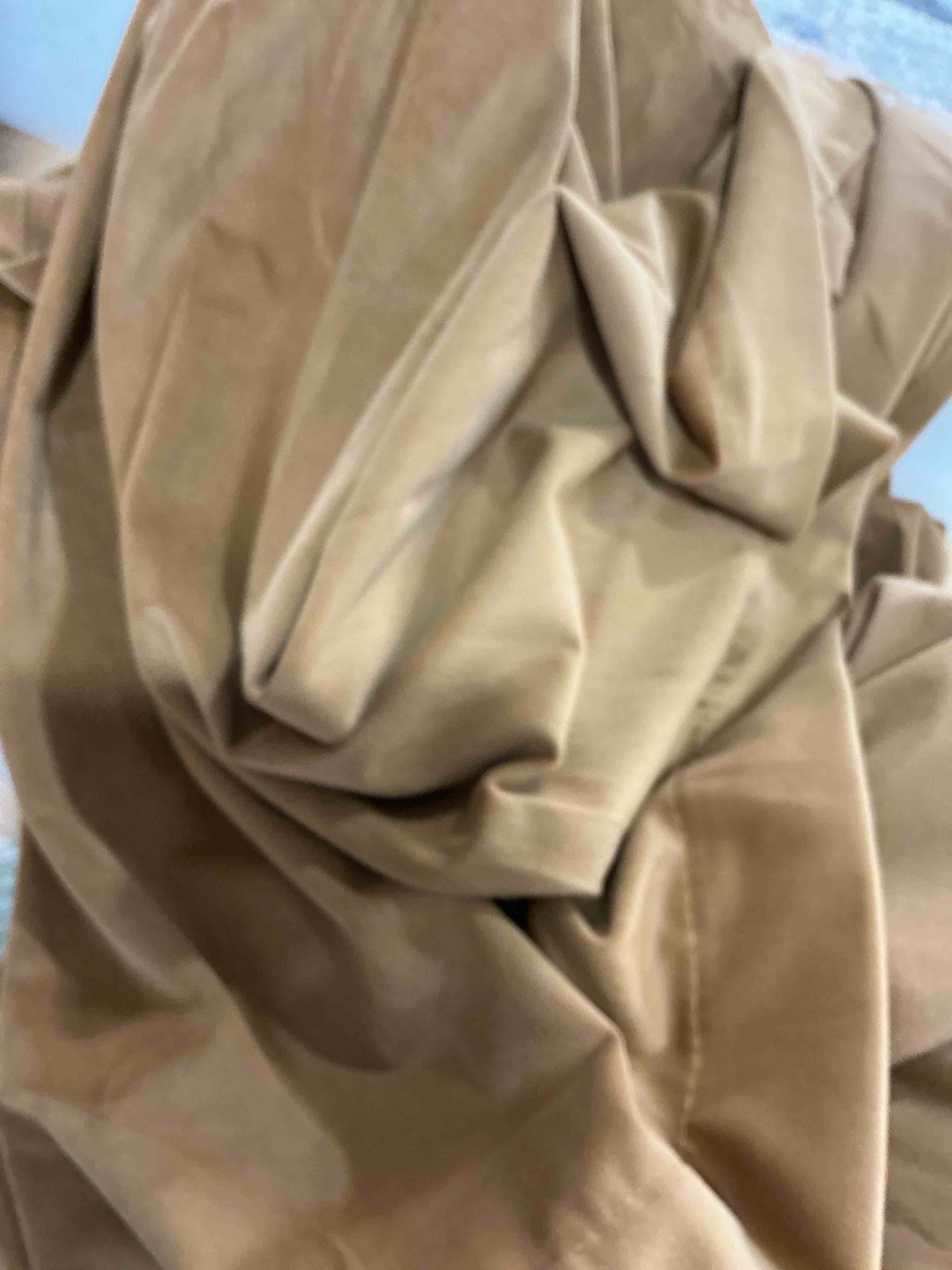 Condition photo showing Good Condition for Cappuccino Brown Curtains Inches Long 2 Panels Set, Pinch Pleated Thermal Insulated Blackout Room Darkening Curtain for Living Room,Window Draperies with Hooks