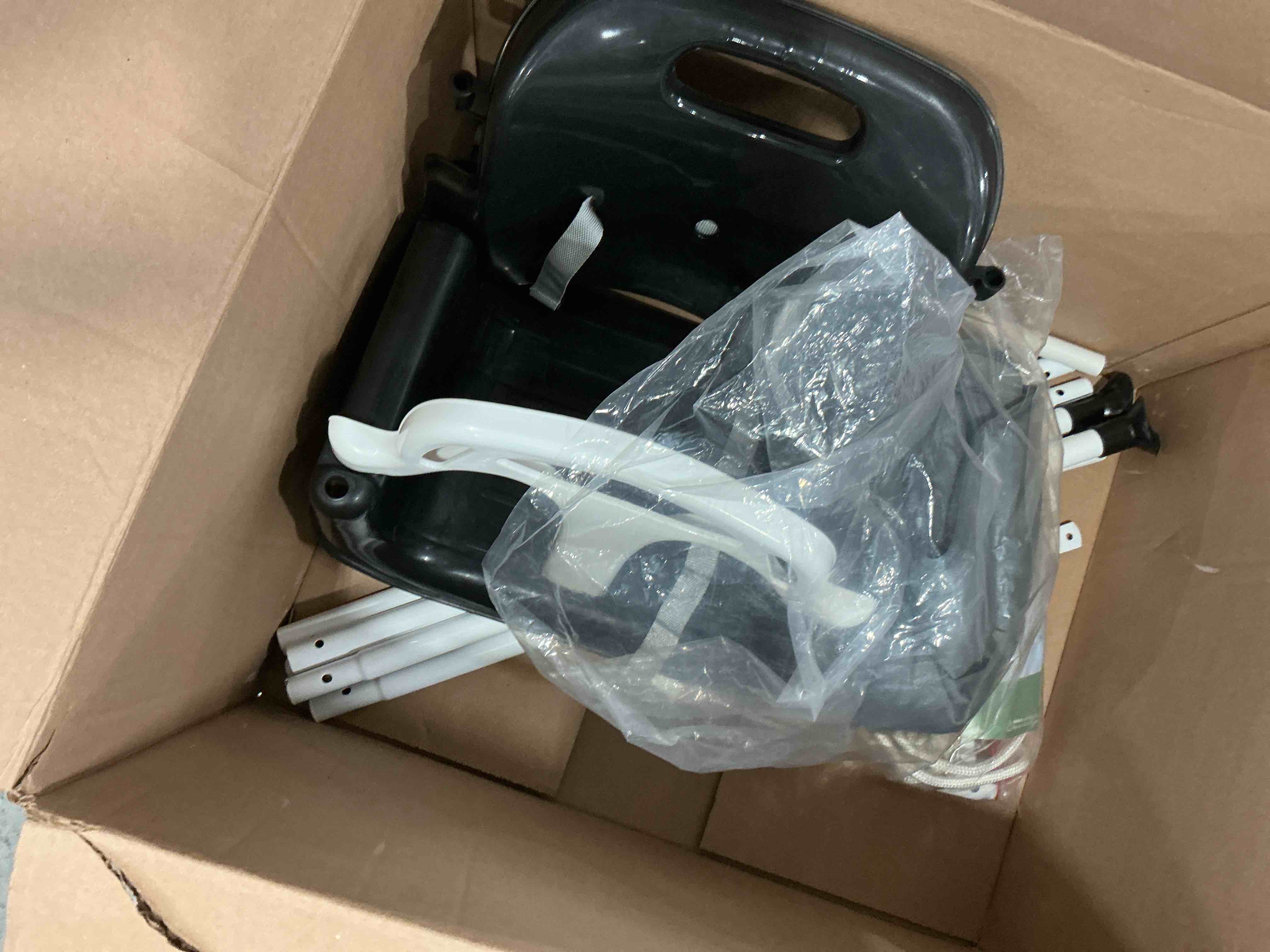 Condition photo showing Good Condition for Toddler Swing with Soft Cushion, Foldable Indoor & Outdoor Baby Swing, Easy to Install & Store for Backyard Play (Black)